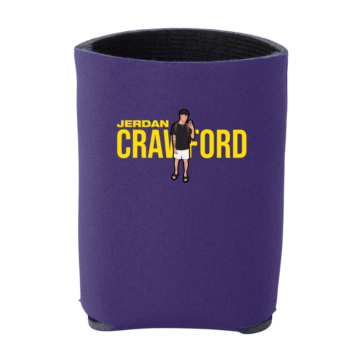 Can Holder — Player Name in Purple