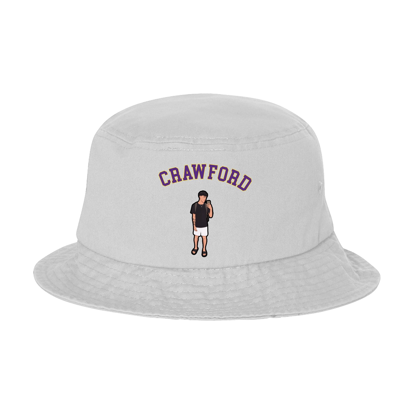 Bucket Cap — Shirsey Arch in White