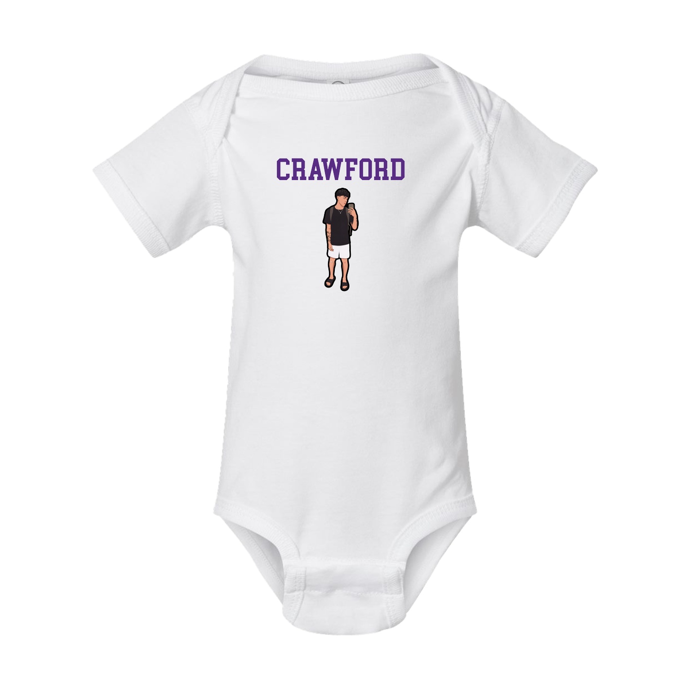 Baby Onesie — Shirsey in White