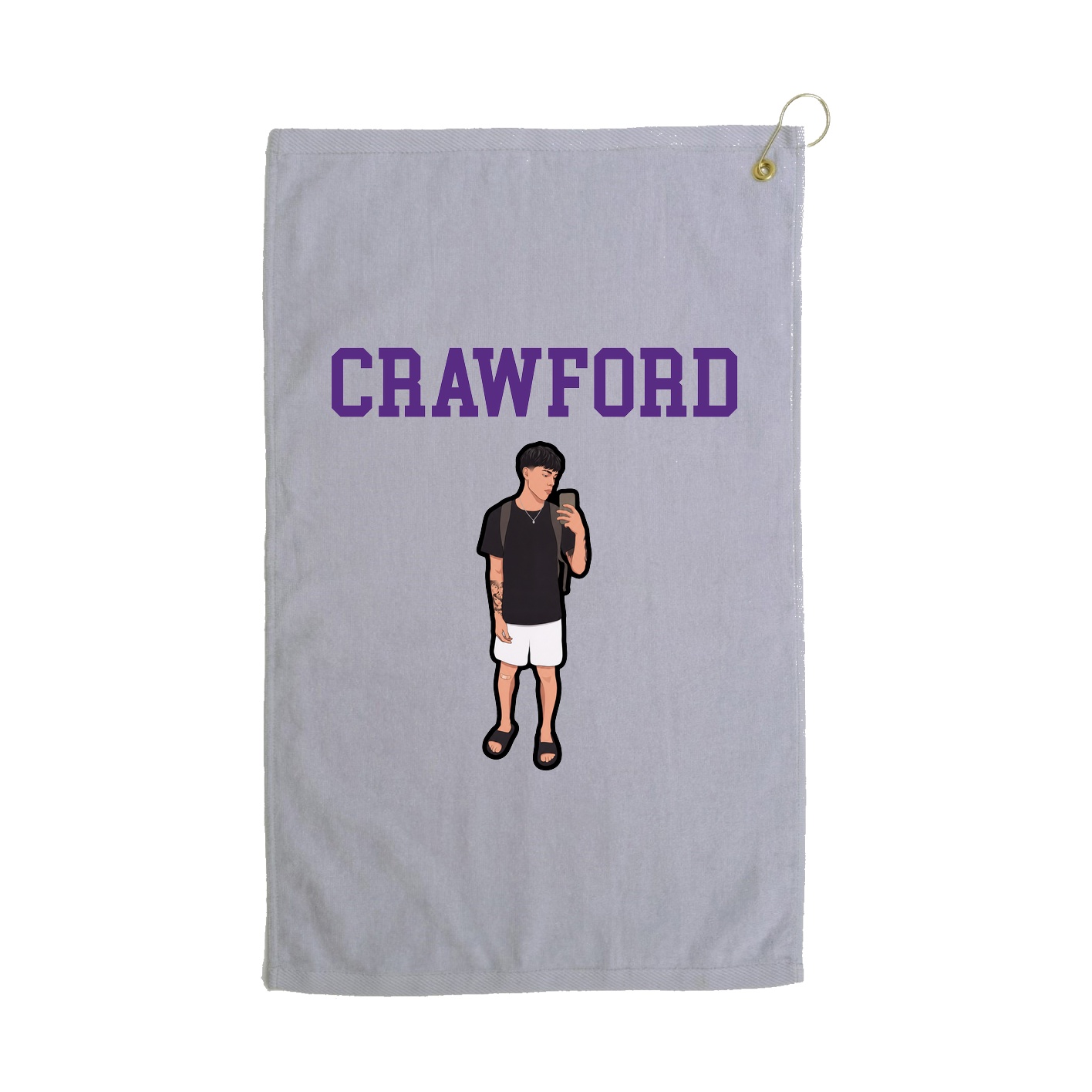Golf Towel — Shirsey in Grey