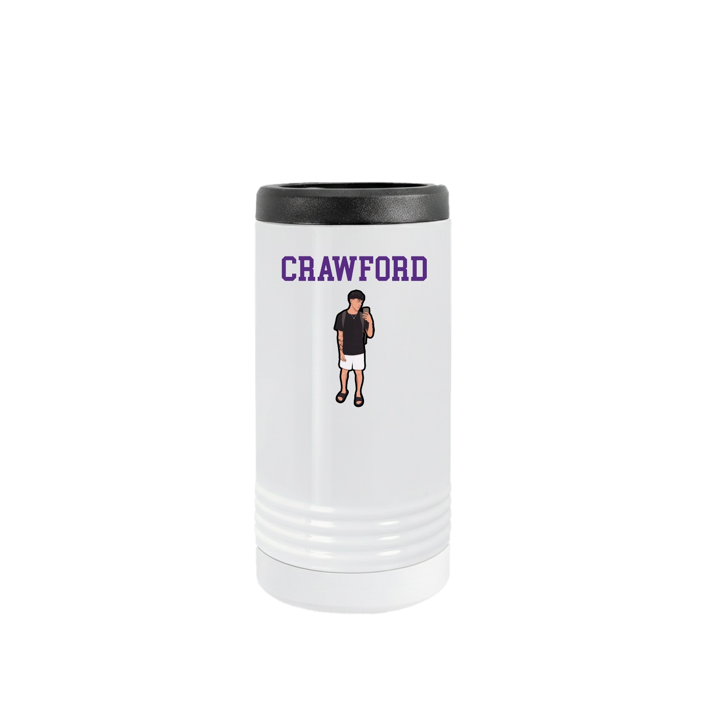 Slim Beverage Holder — Shirsey in White