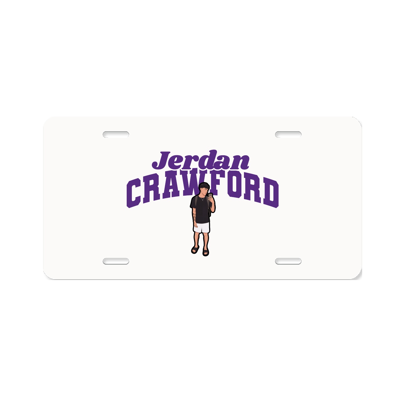 License Plate — Signature Arch in Classic