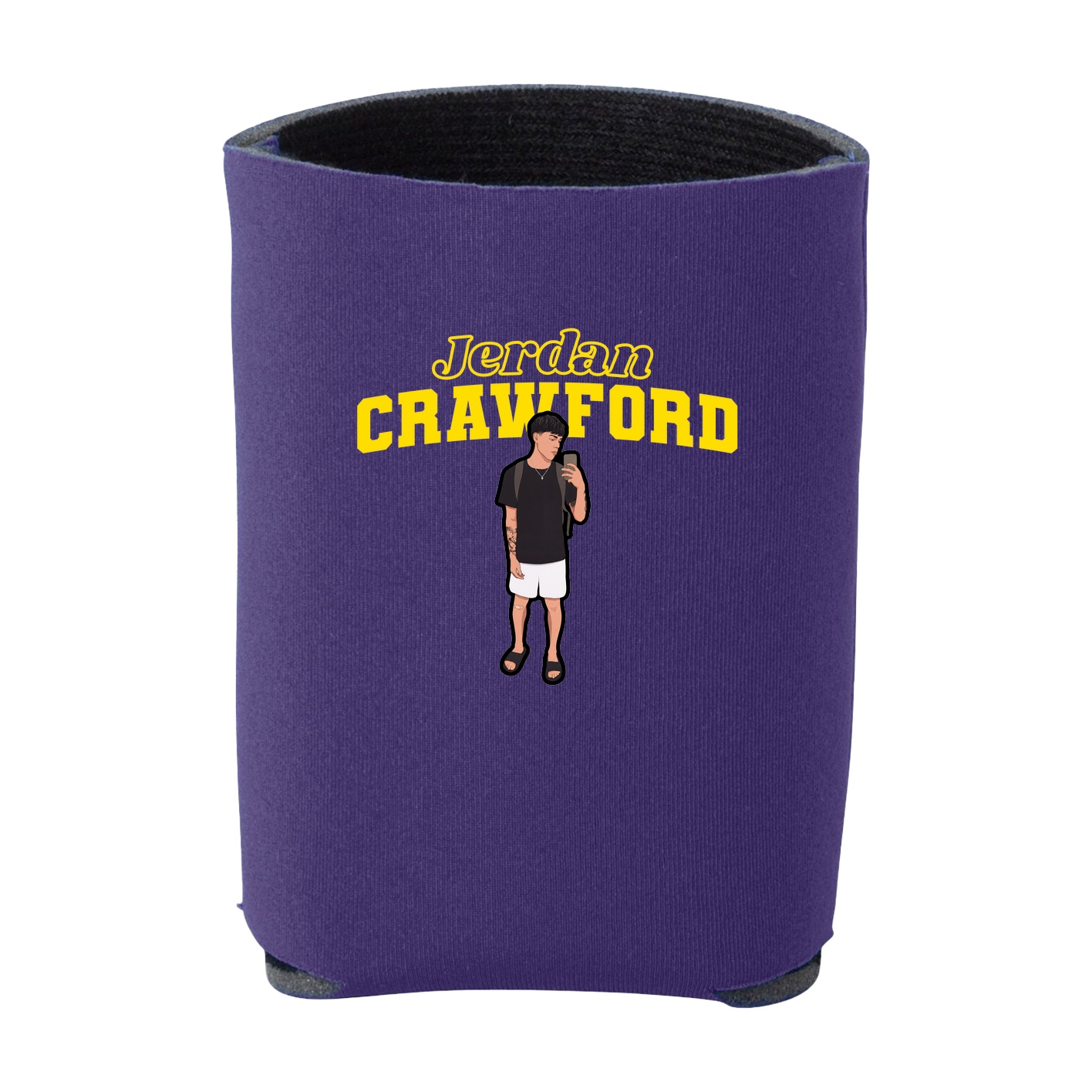 Can Holder — Name Arch in Purple