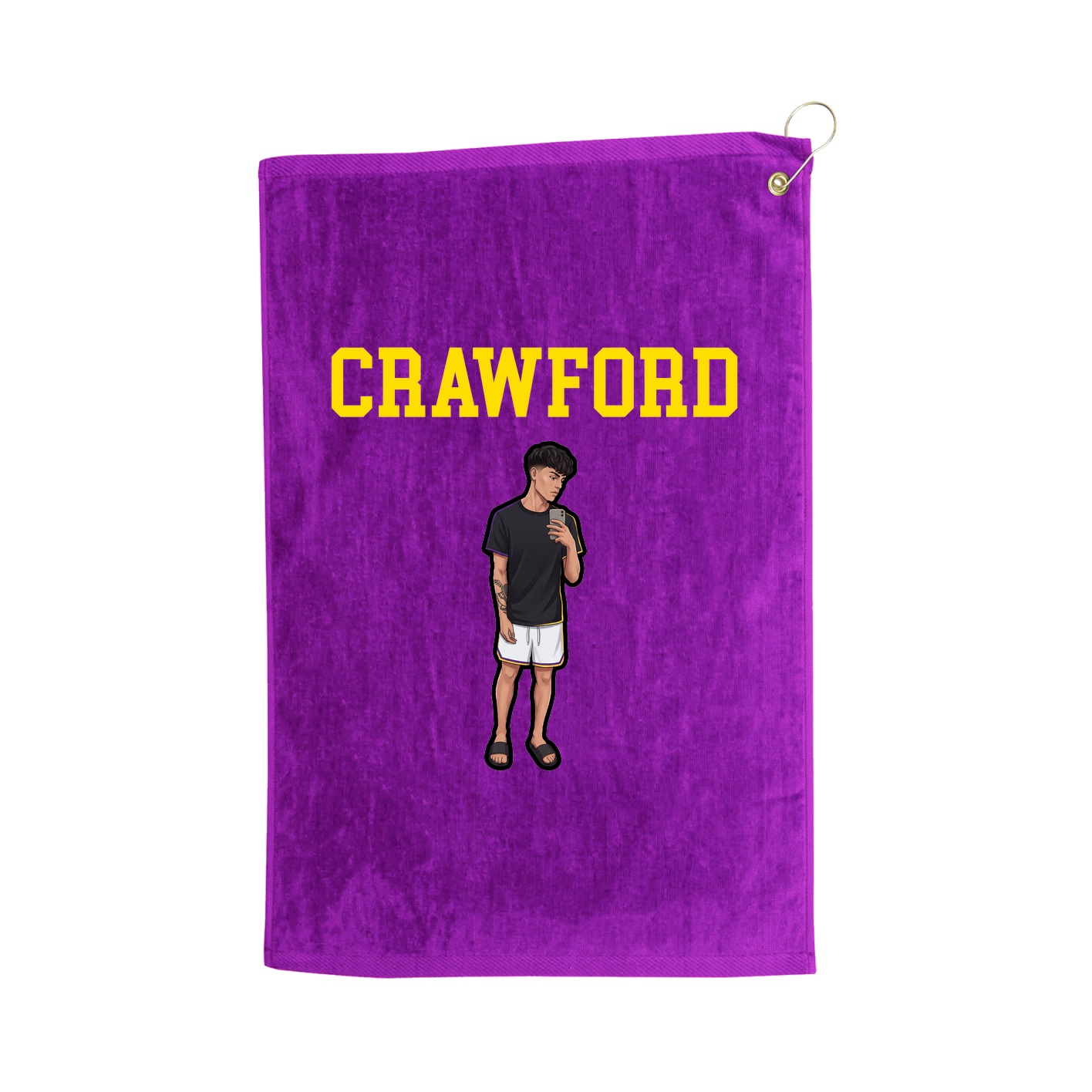 Golf Towel — Shirsey in Purple