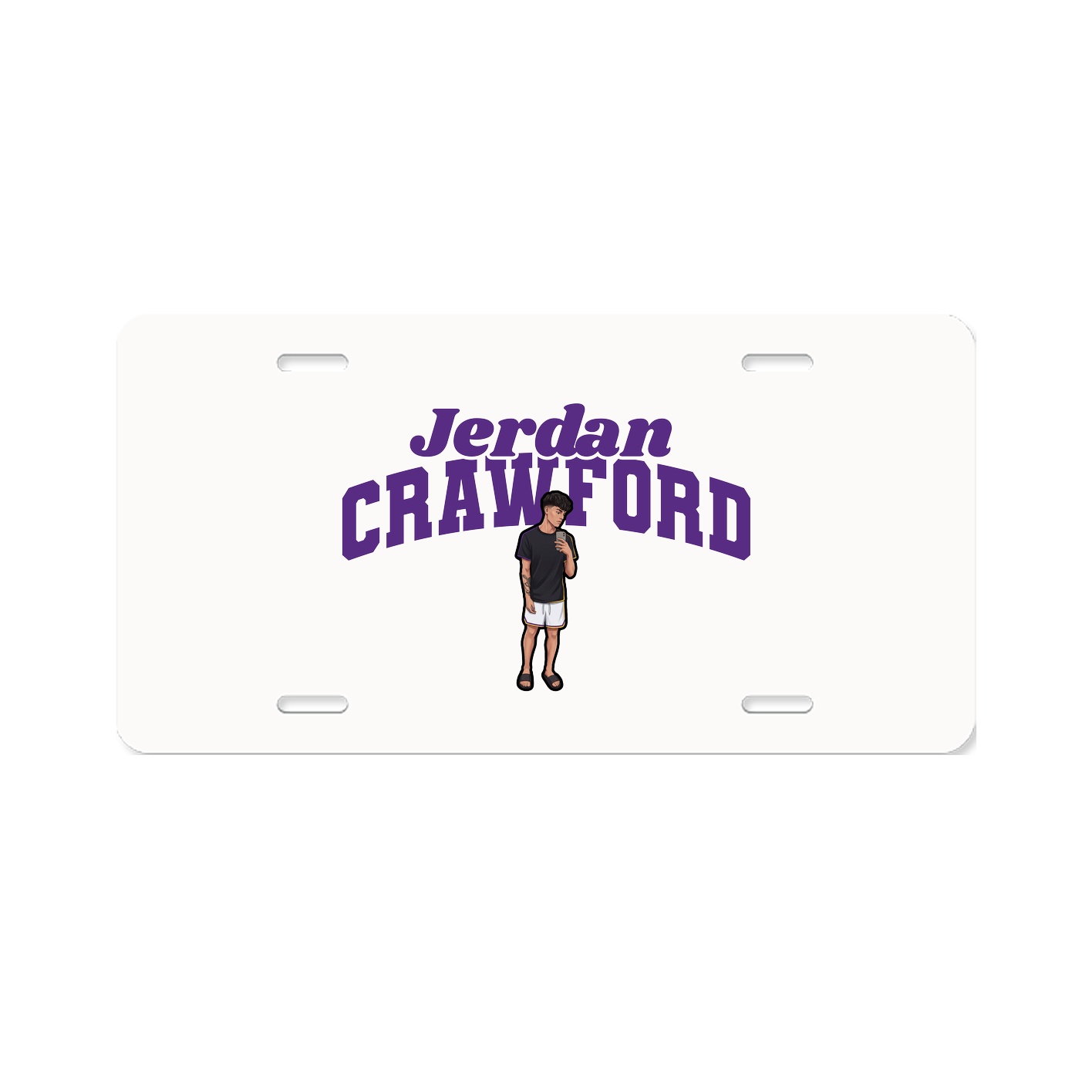 License Plate — Signature Arch in Classic
