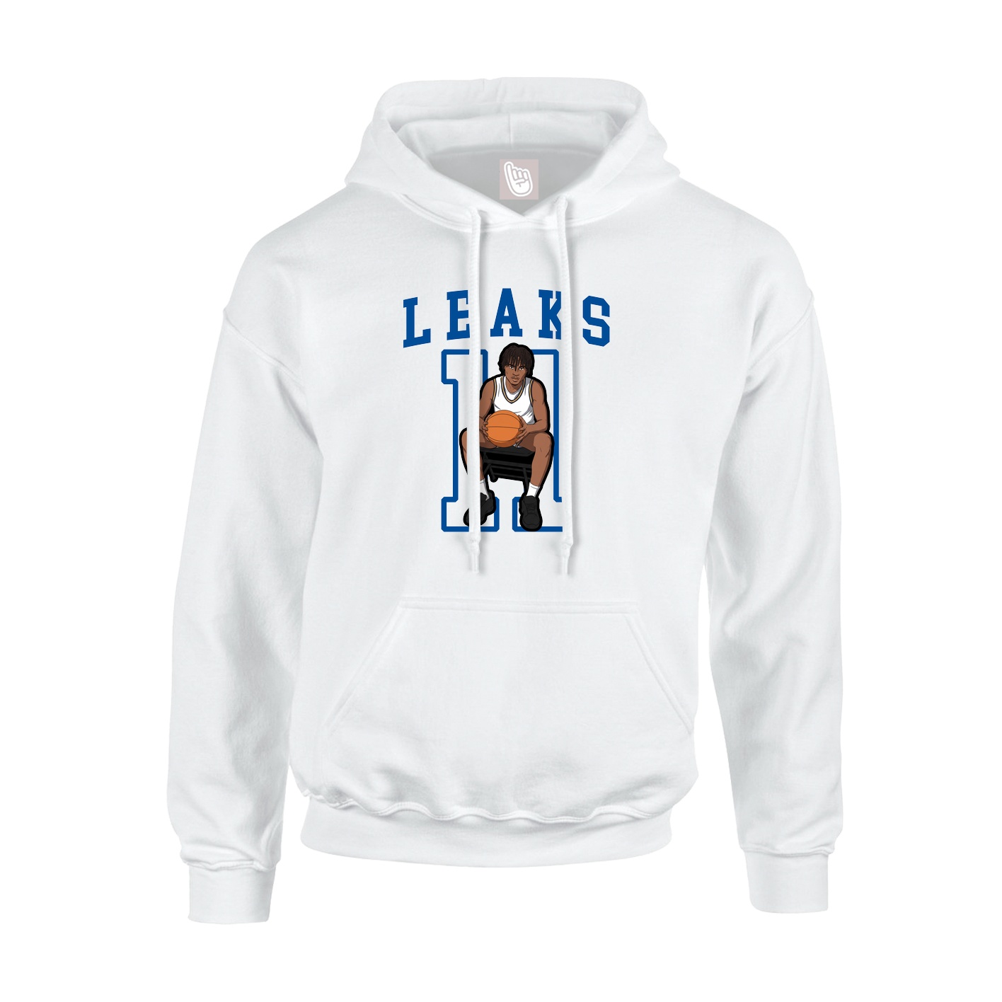 Hoodie — Shirsey in White