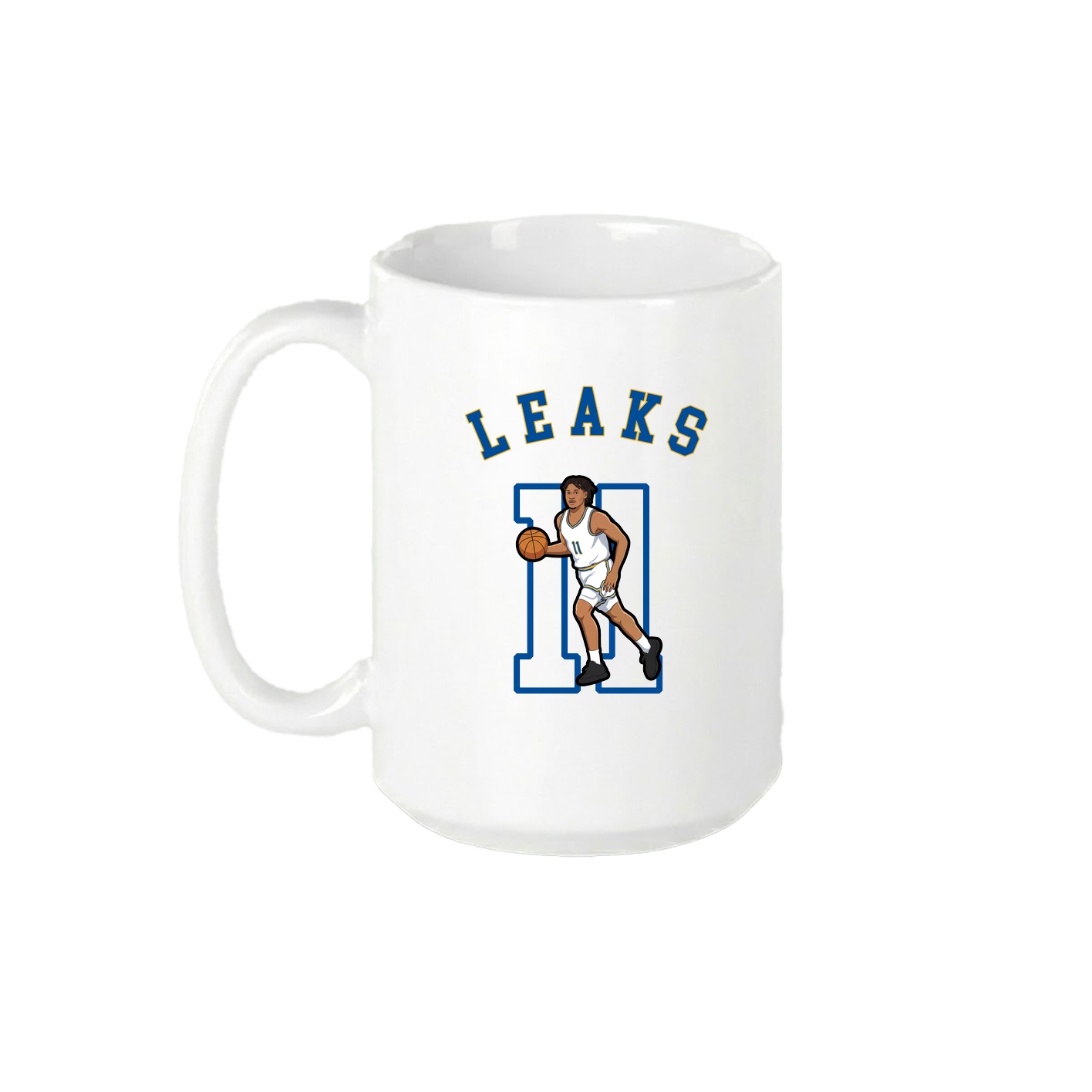 15oz Coffee Mug — Shirsey Arch in White