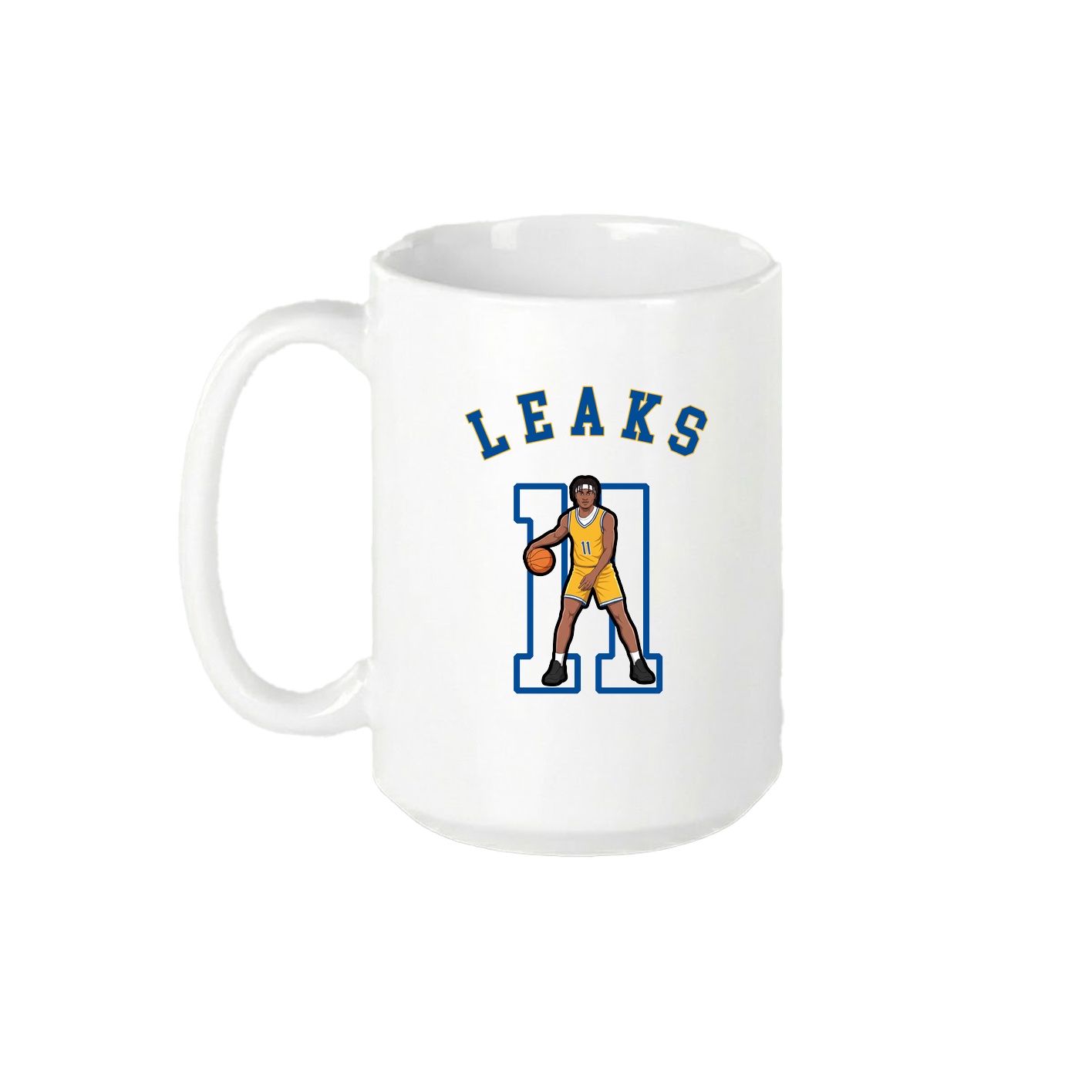 15oz Coffee Mug — Shirsey Arch in White