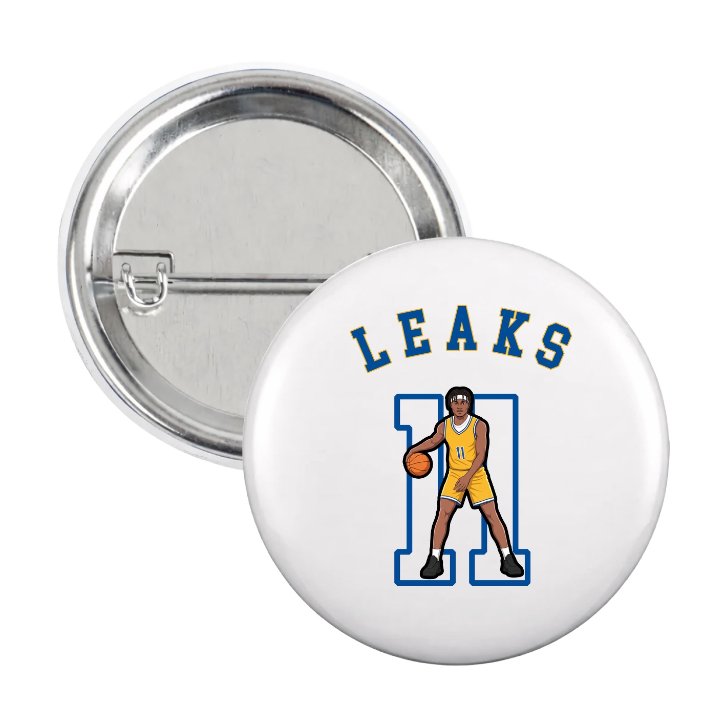 Game Day Button — Shirsey Arch in White