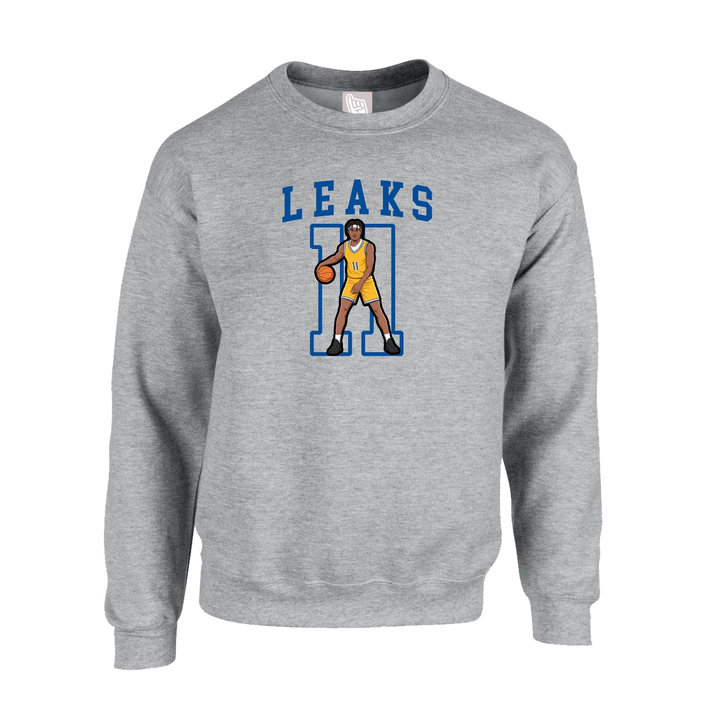 Fleece Crew — Shirsey in Grey