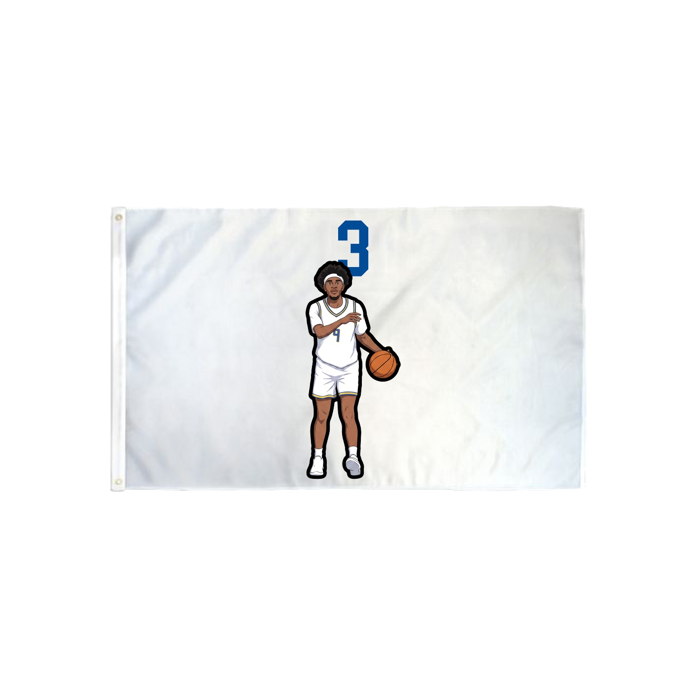3x5 Flag — Number Top in Classic
