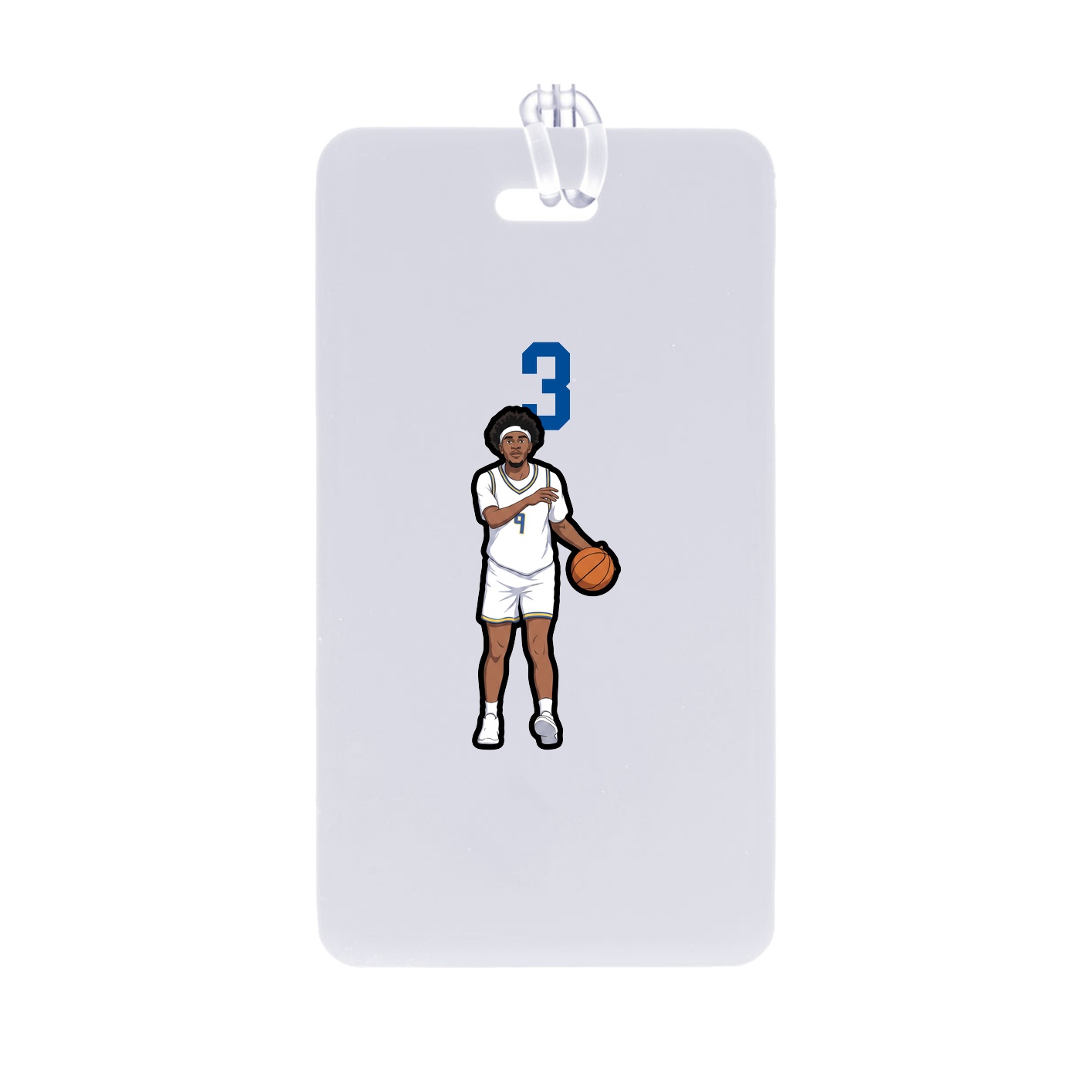 Bag Tag — Number Top in Classic