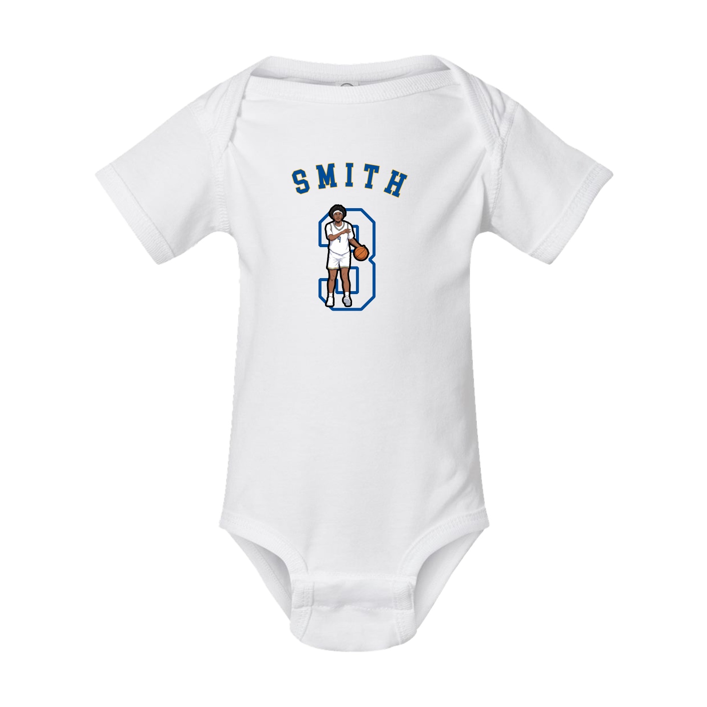Baby Onesie — Shirsey Arch in White