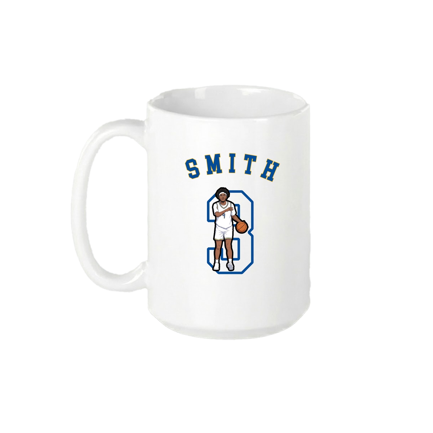 15oz Coffee Mug — Shirsey Arch in White
