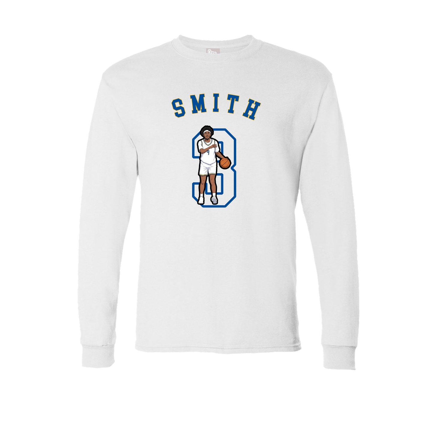 Long Sleeve Tee — Shirsey Arch in White