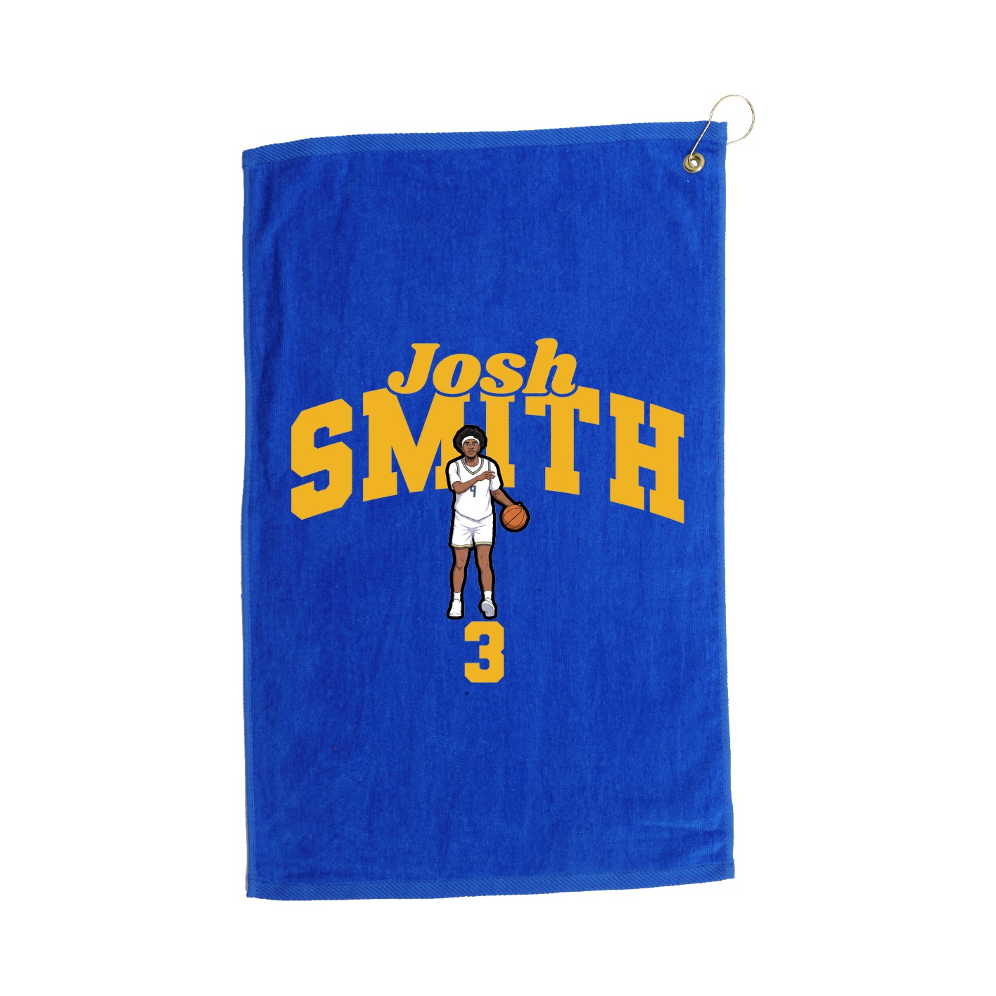 Golf Towel — Signature Arch in Royal