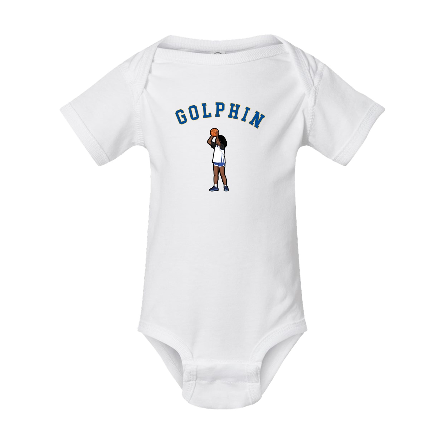 Baby Onesie — Shirsey Arch in White