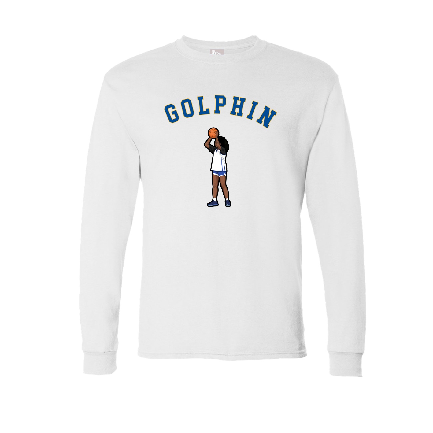 Long Sleeve Tee — Shirsey Arch in White