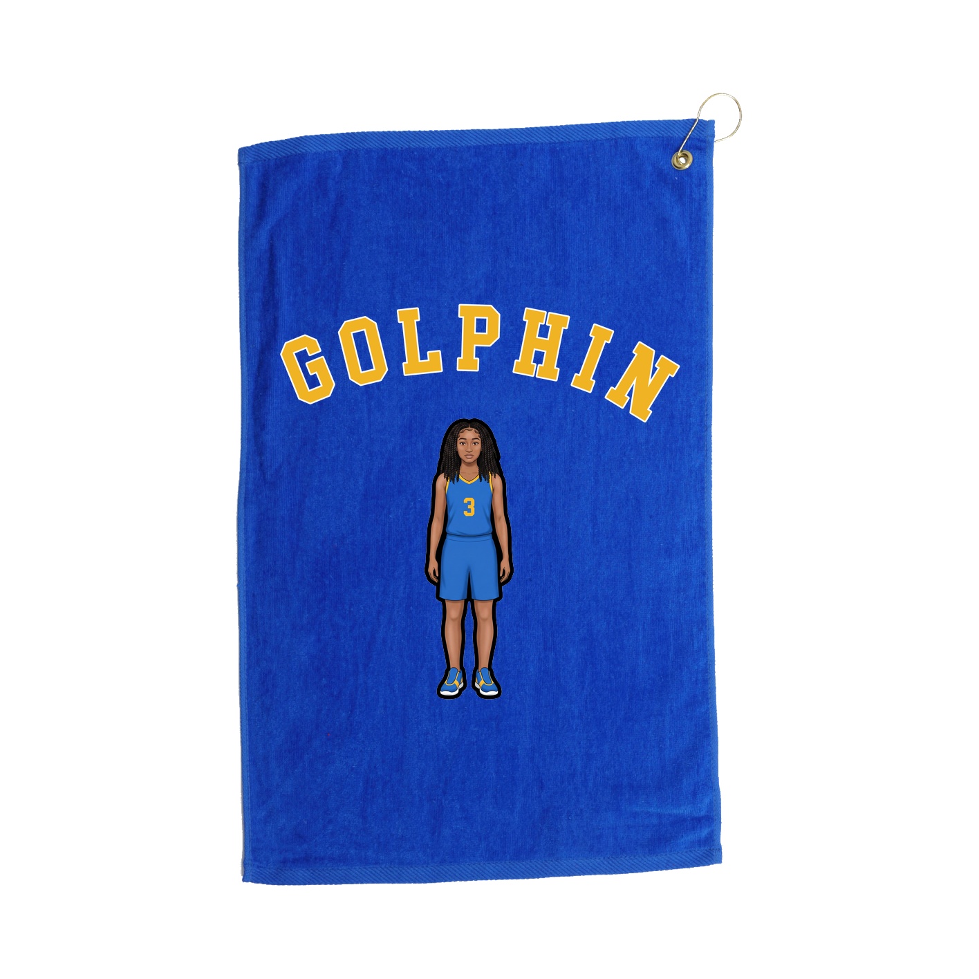 Golf Towel — Shirsey Arch in Royal