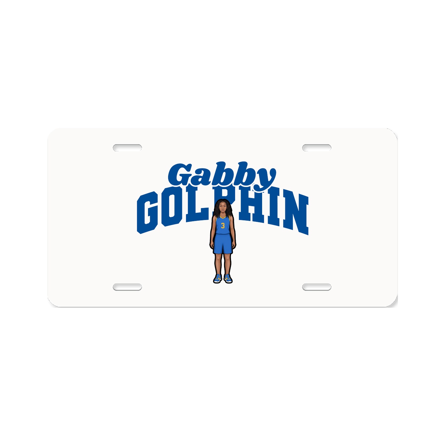 License Plate — Signature Arch in Classic
