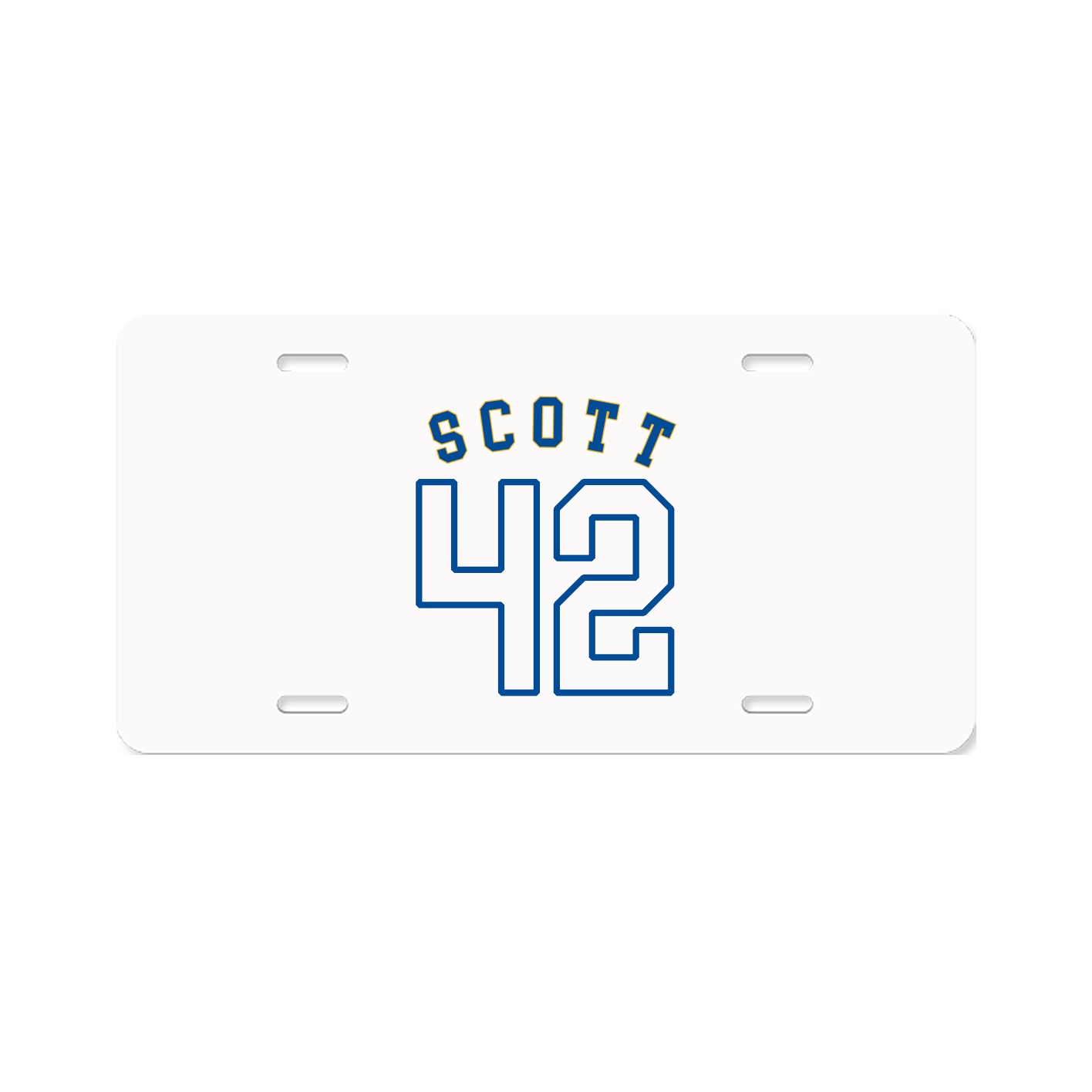 License Plate — Shirsey Arch in Classic
