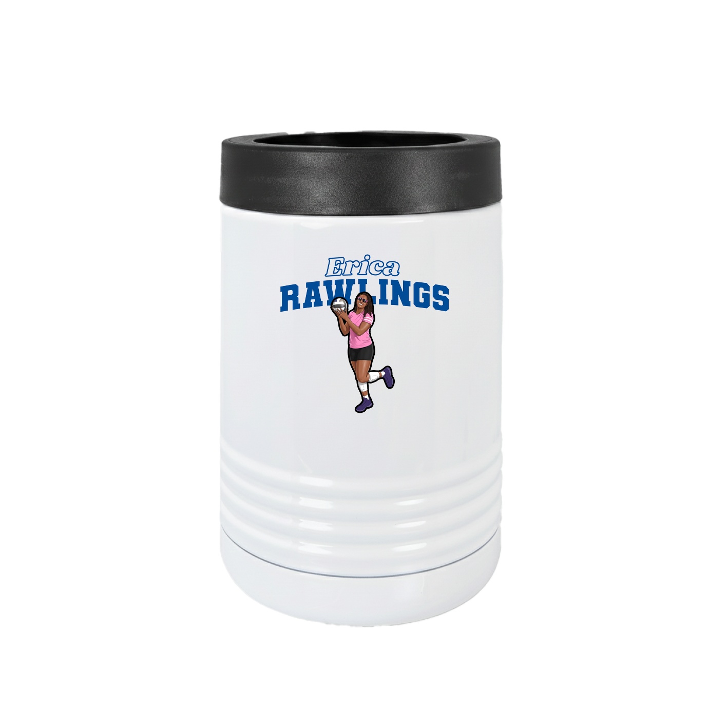 Beverage Holder — Name Arch in White