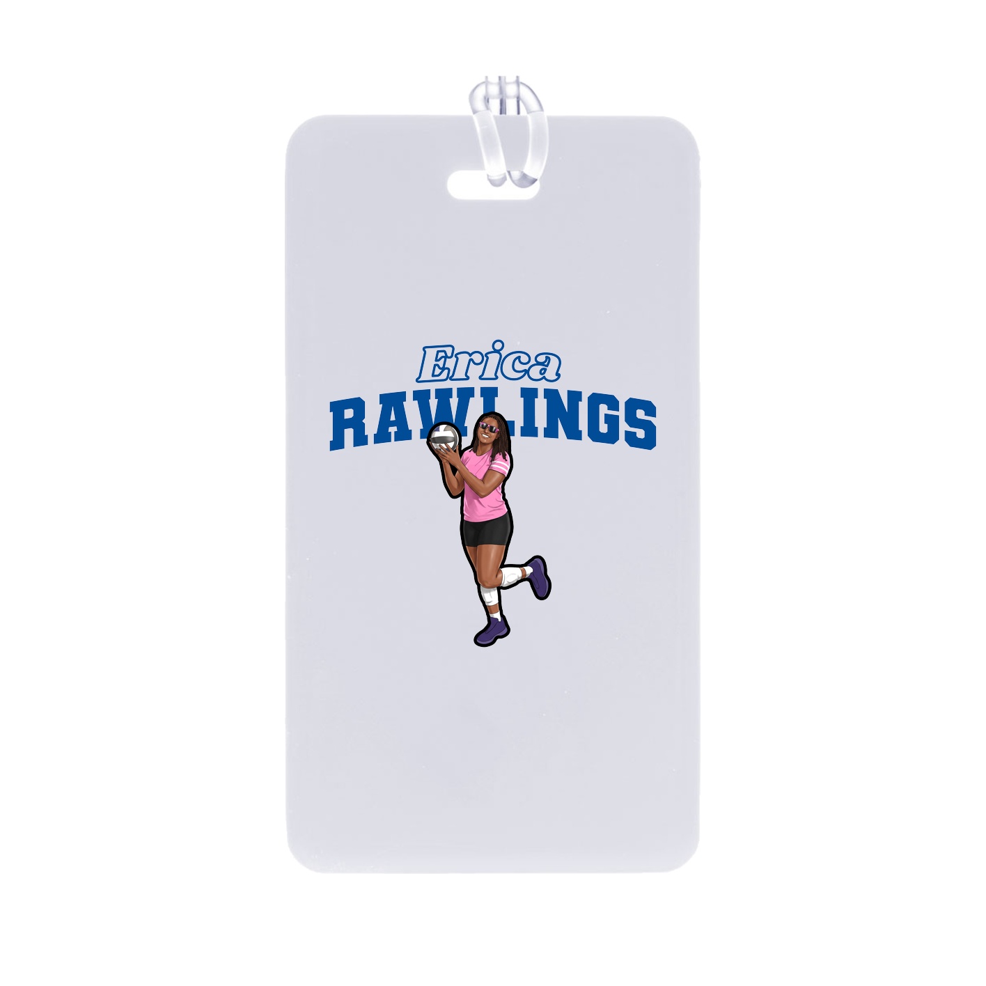 Bag Tag — Name Arch in Classic