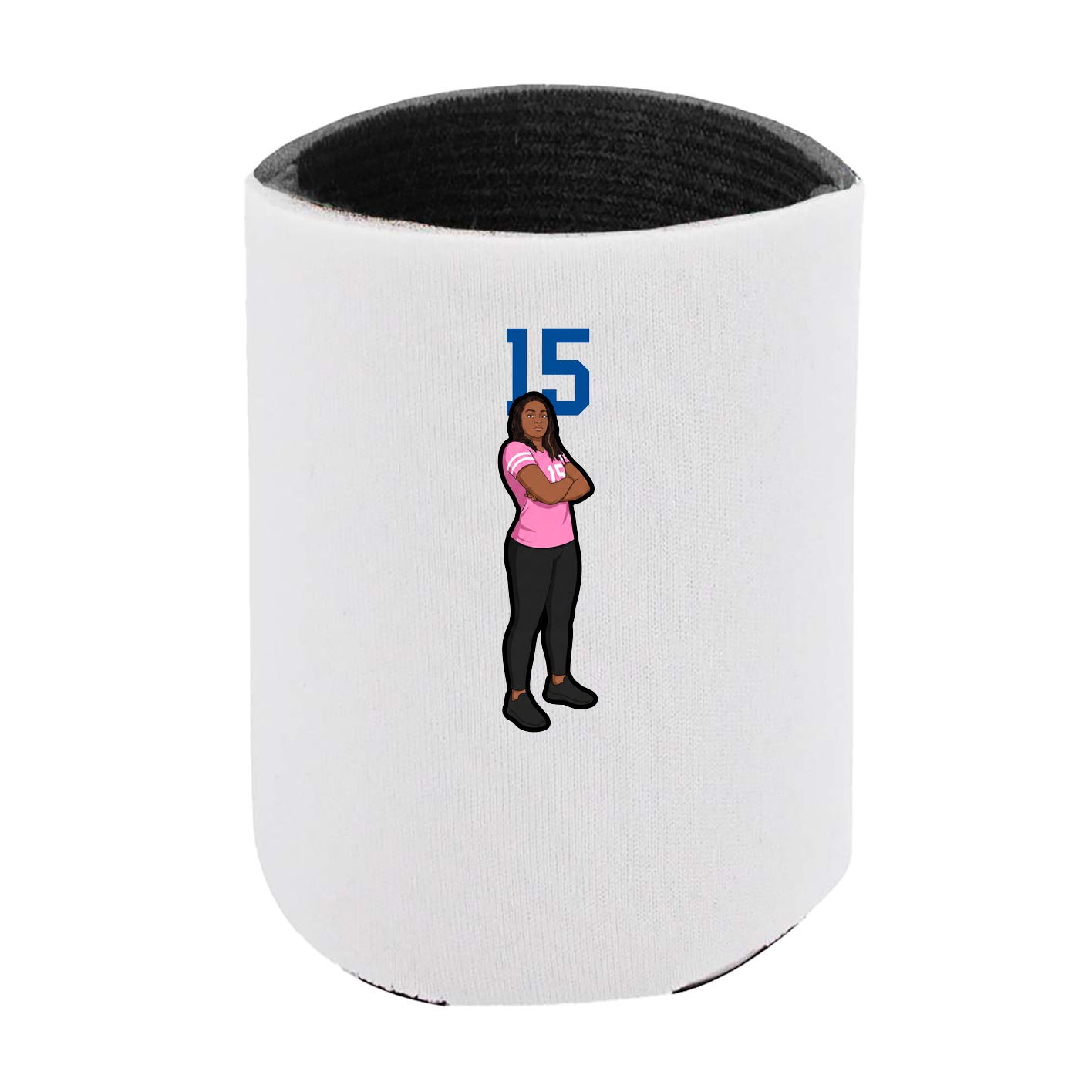 Can Holder — Number Top in White