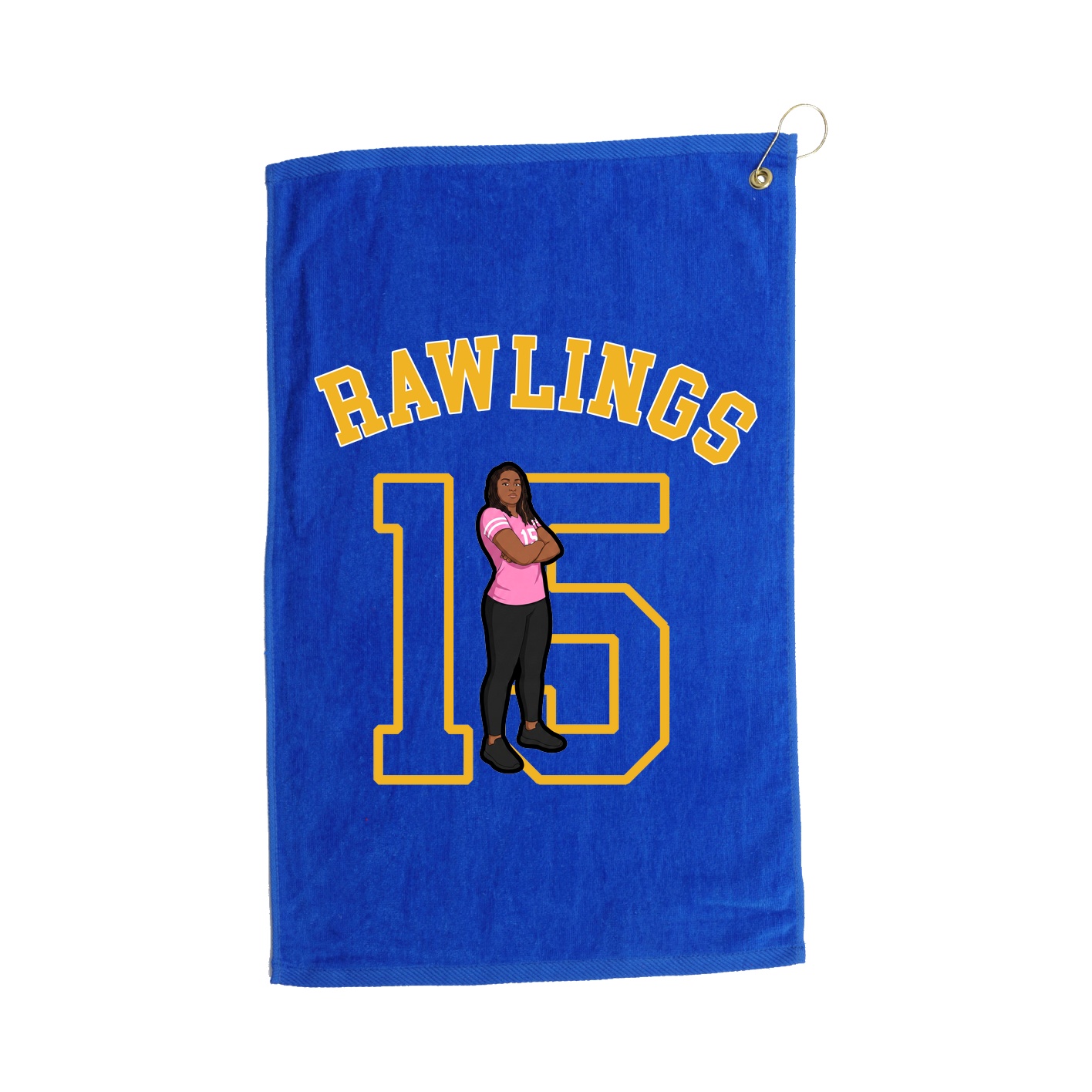 Golf Towel — Shirsey Arch in Royal
