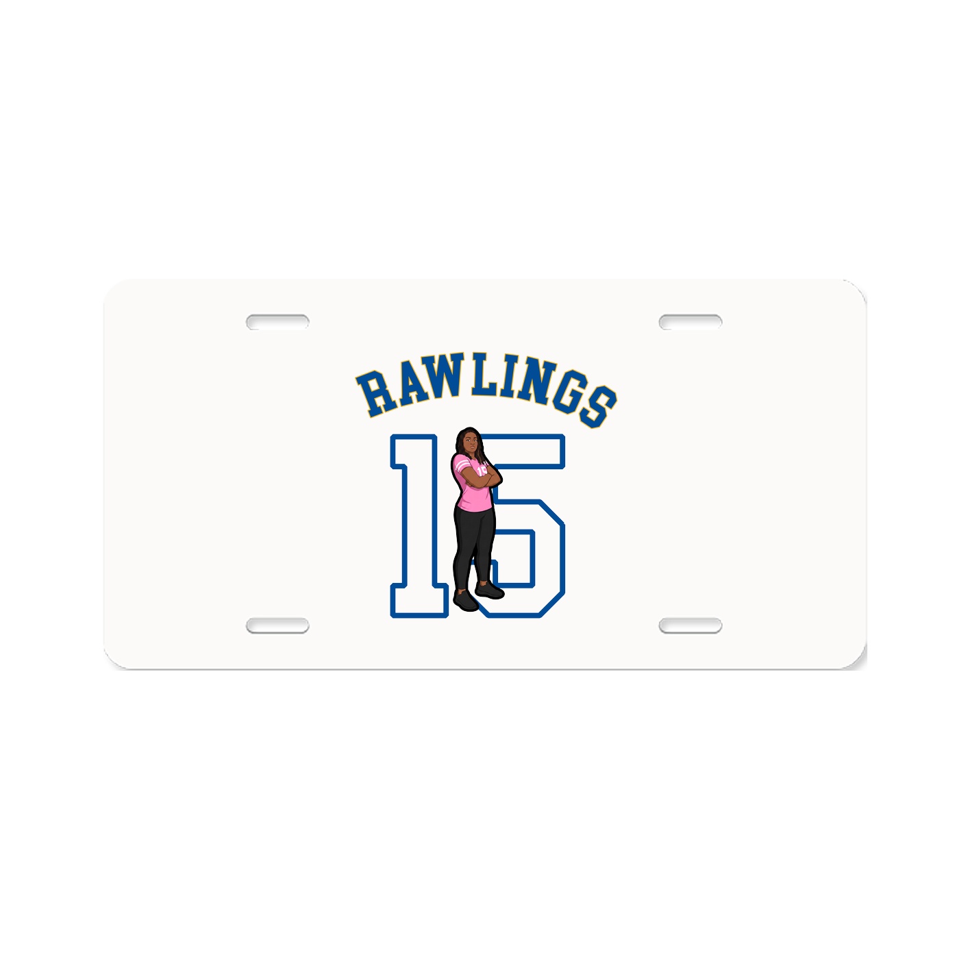 License Plate — Shirsey Arch in Classic