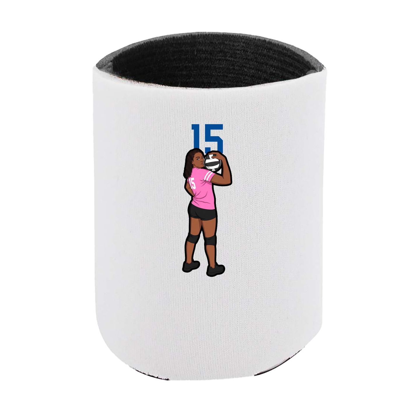 Can Holder — Number Top in White