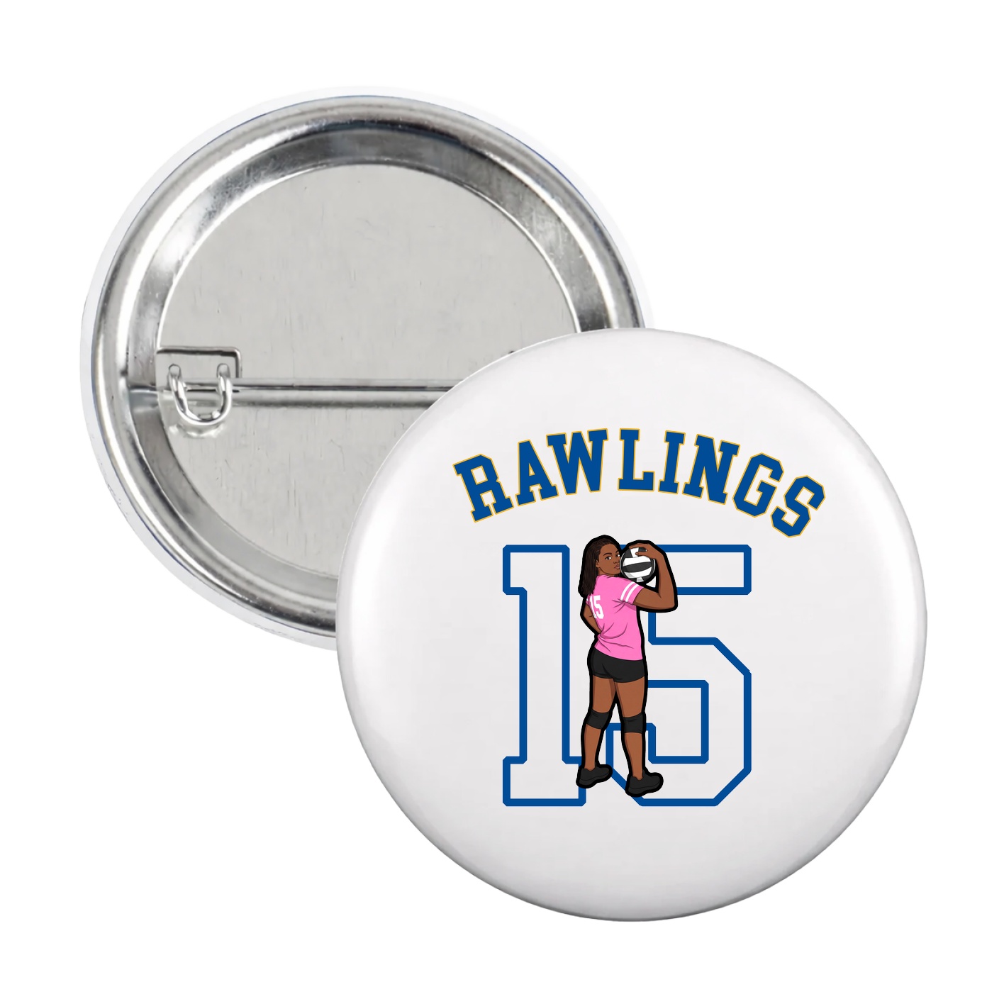 Game Day Button — Shirsey Arch in White