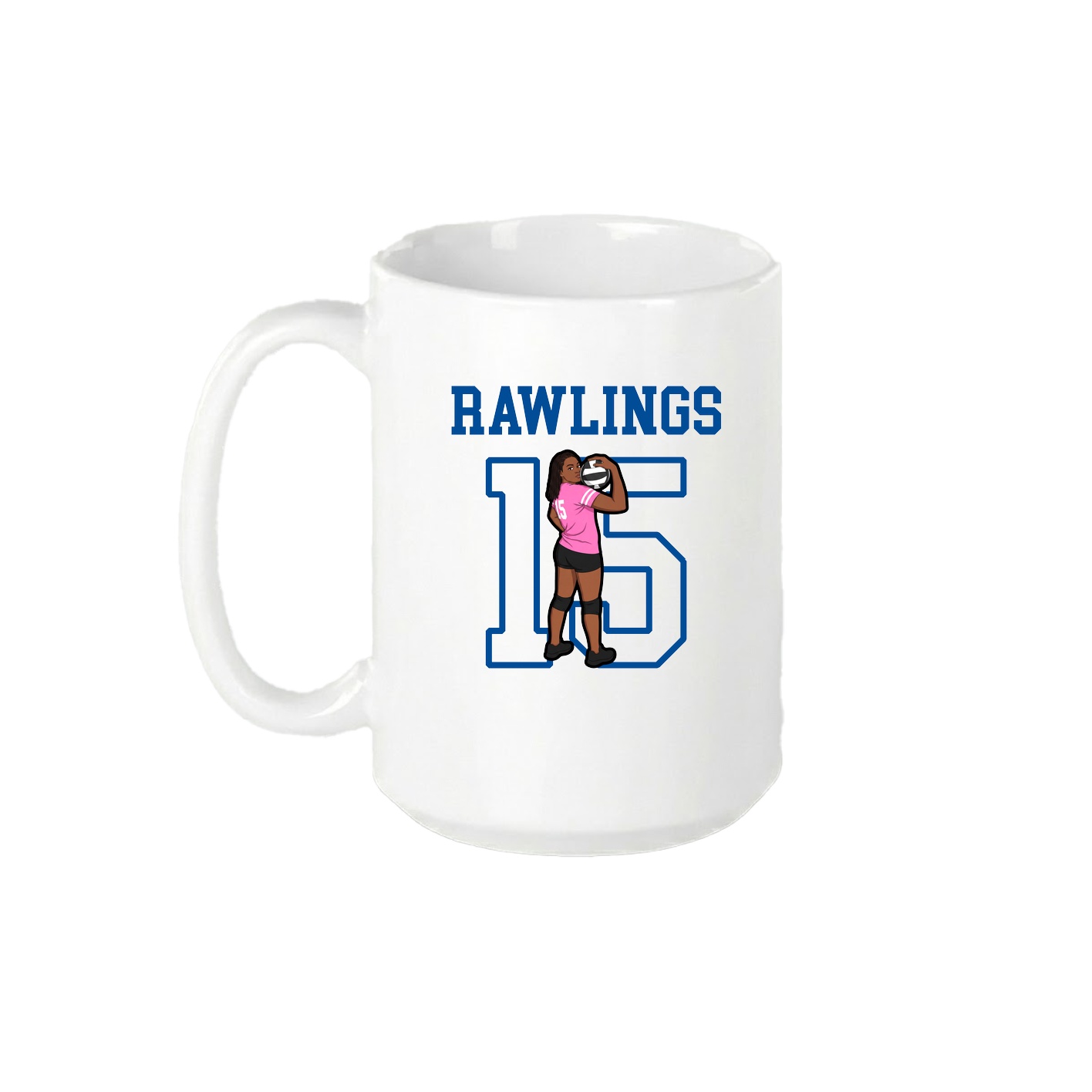 15oz Coffee Mug — Shirsey in White
