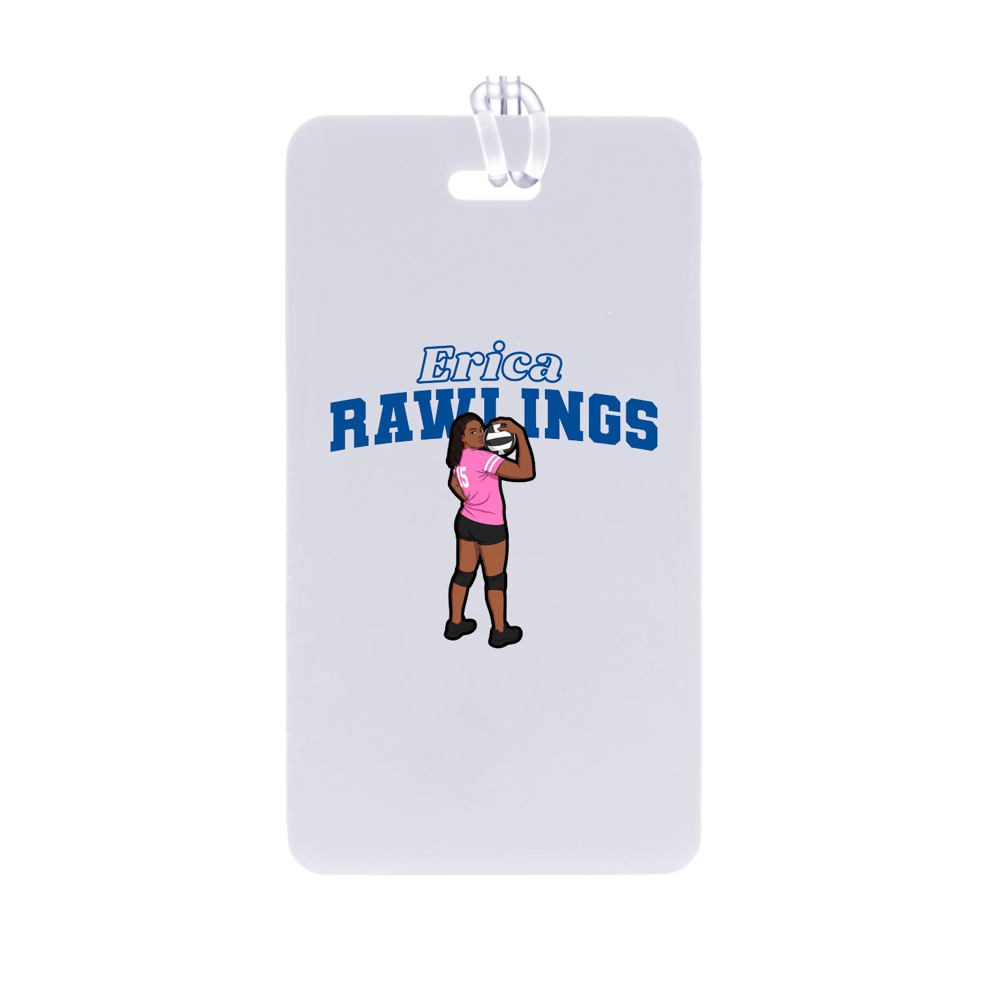 Bag Tag — Name Arch in Classic