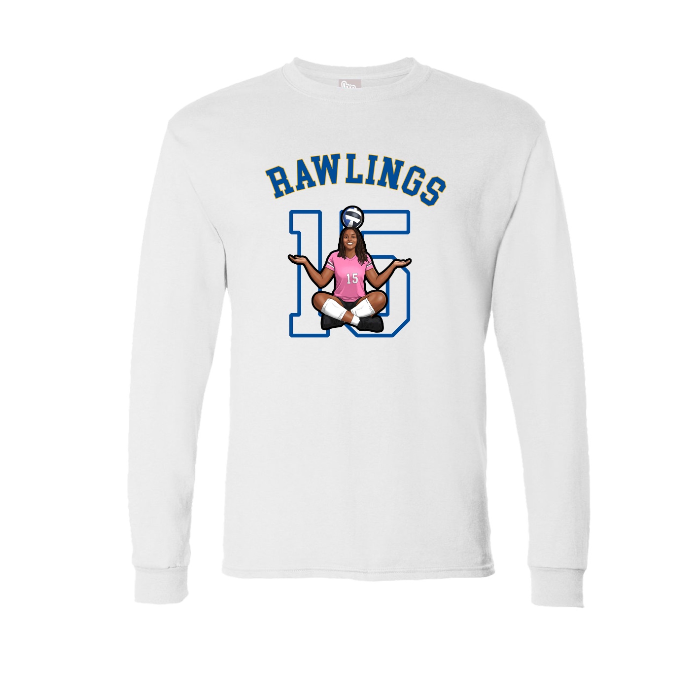 Long Sleeve Tee — Shirsey Arch in White