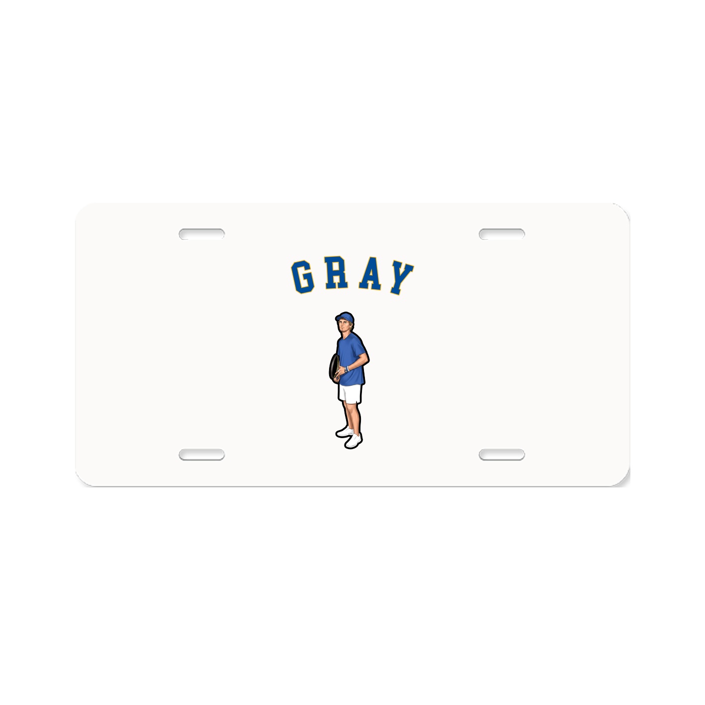 License Plate — Shirsey Arch in Classic