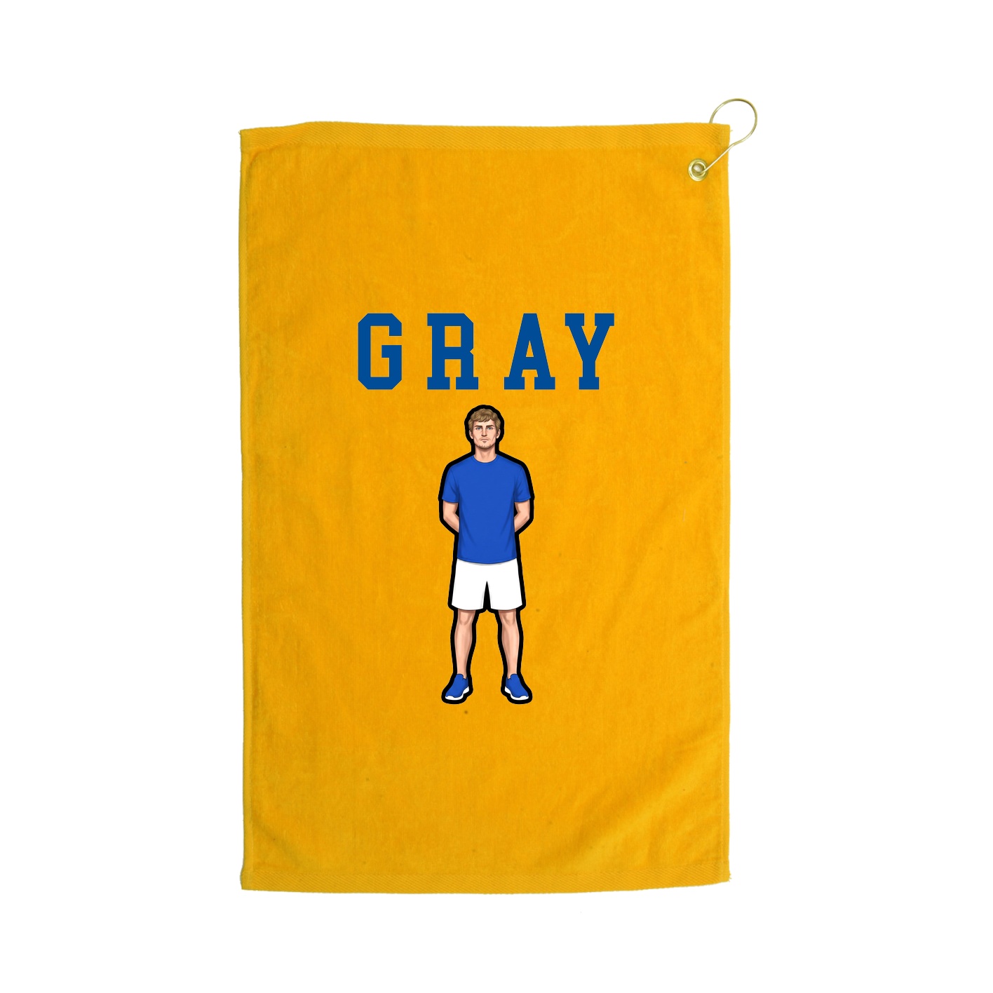 Golf Towel — Shirsey in Gold
