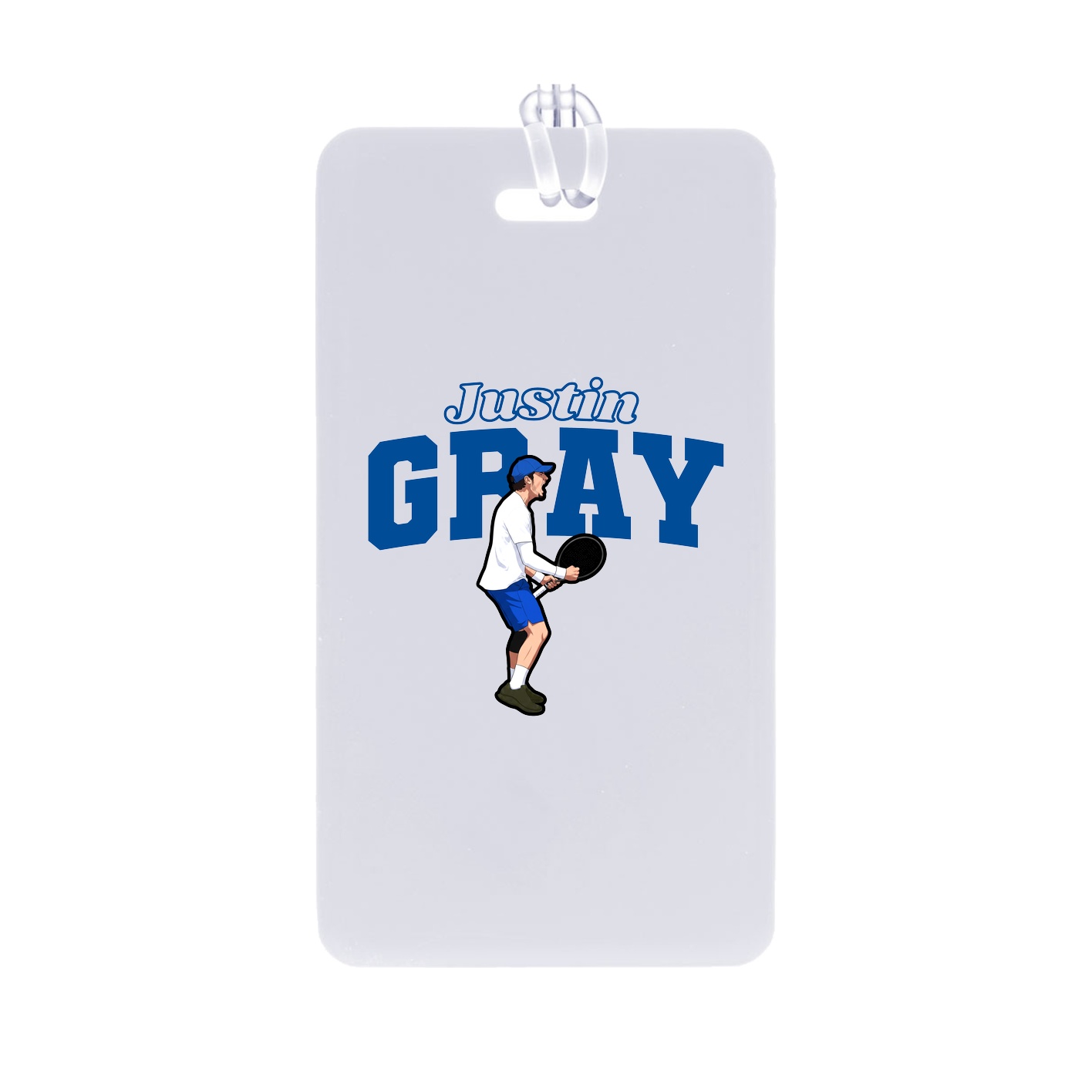 Bag Tag — Name Arch in Classic