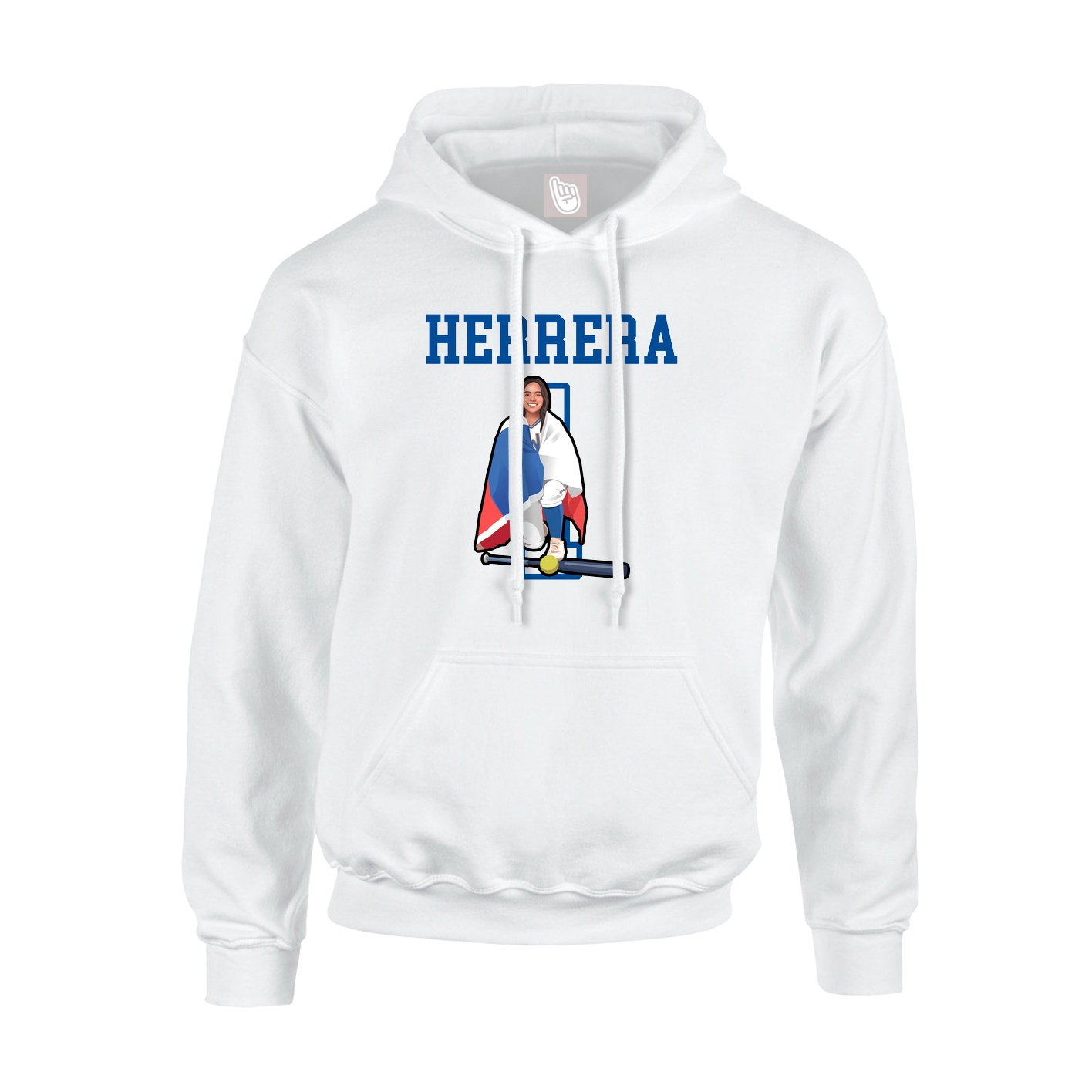 Hoodie — Shirsey in White