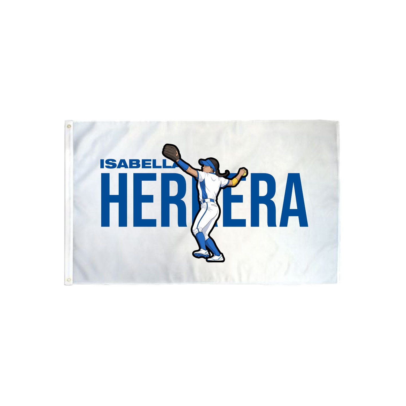 3x5 Flag — Player Name in Classic