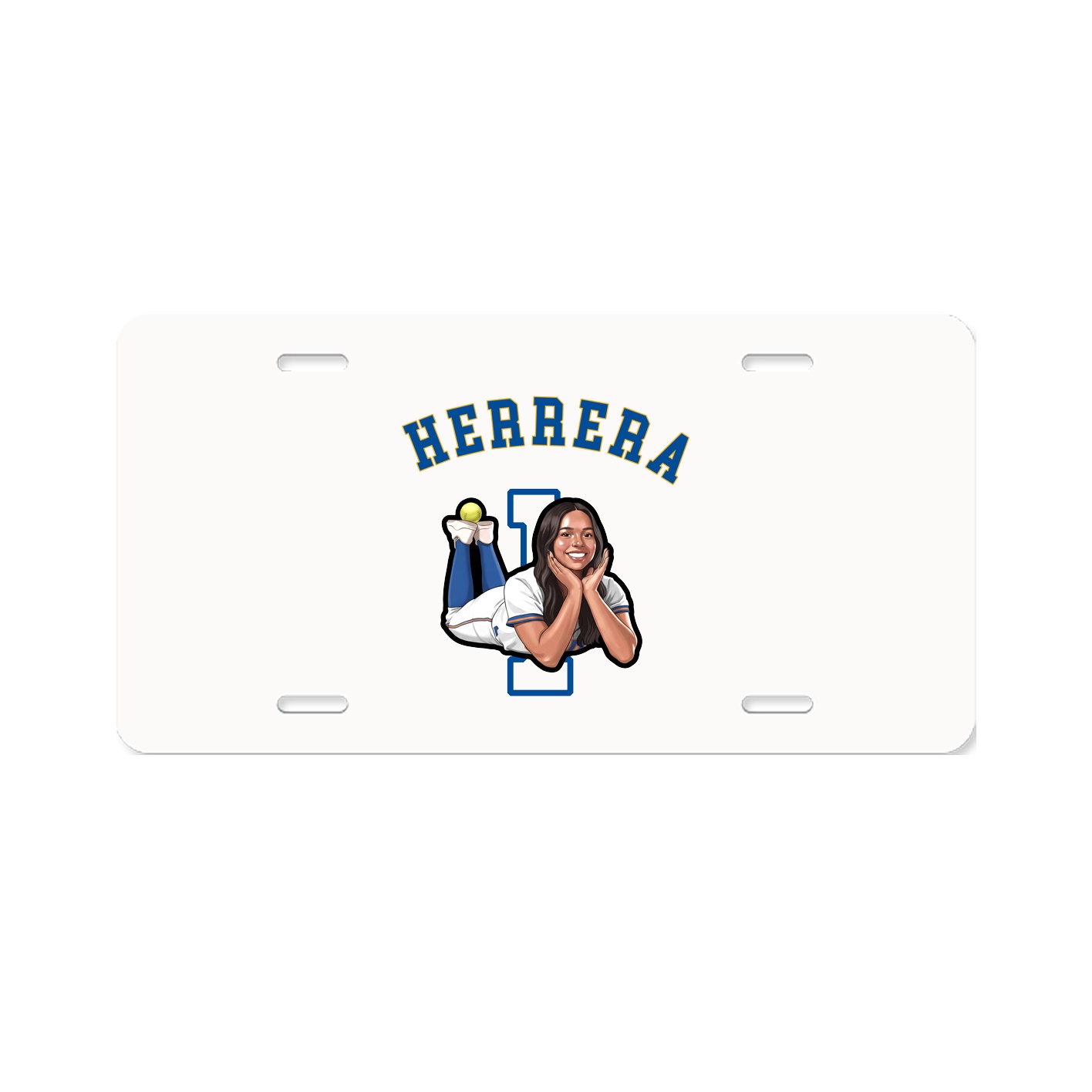 License Plate — Shirsey Arch in Classic