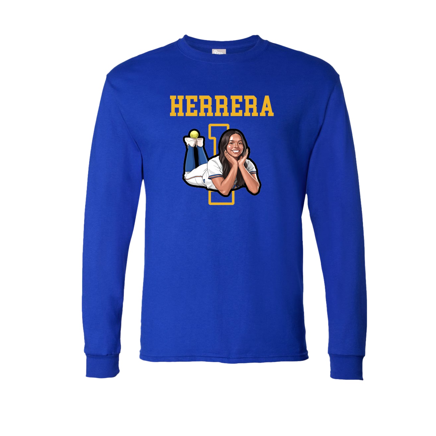 Long Sleeve Tee — Shirsey in Royal