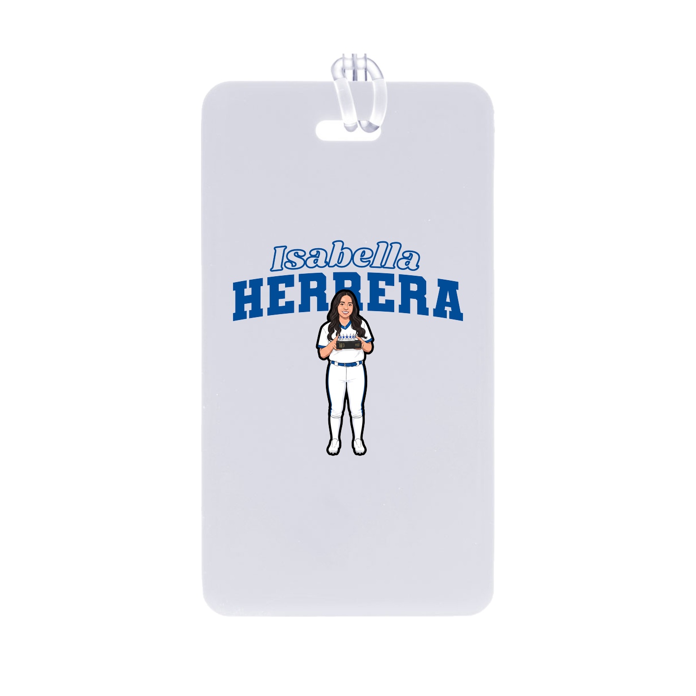 Bag Tag — Name Arch in Classic