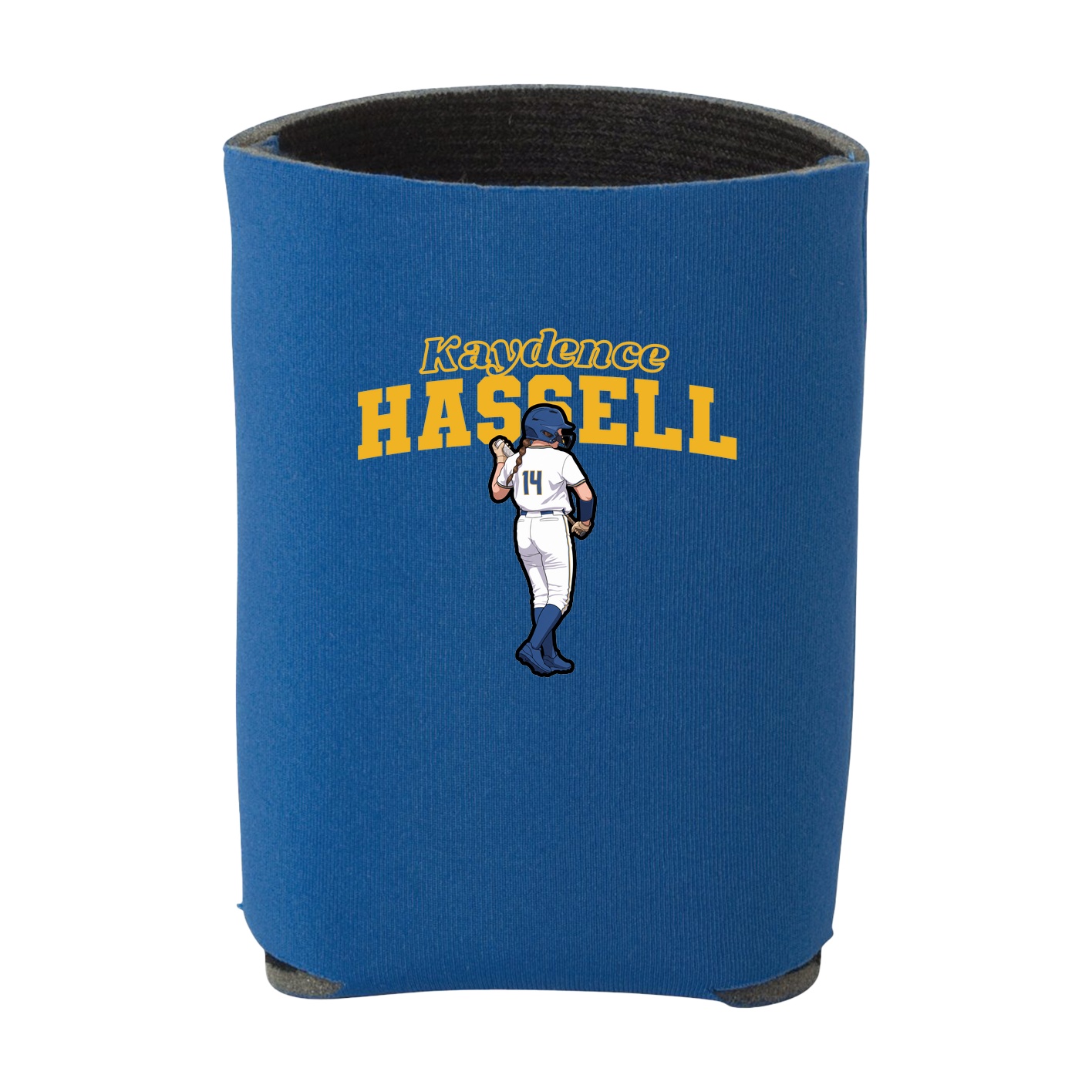 Can Holder — Name Arch in Royal