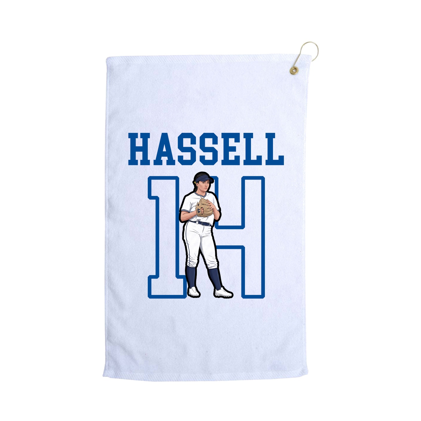 Golf Towel — Shirsey in White