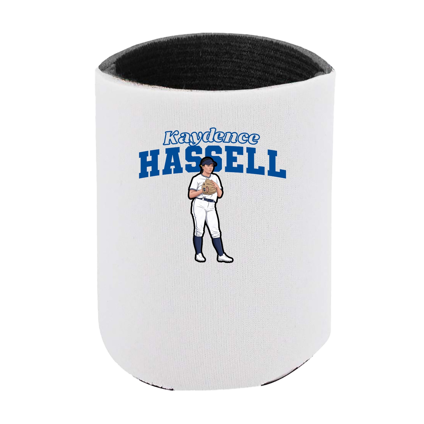 Can Holder — Name Arch in White