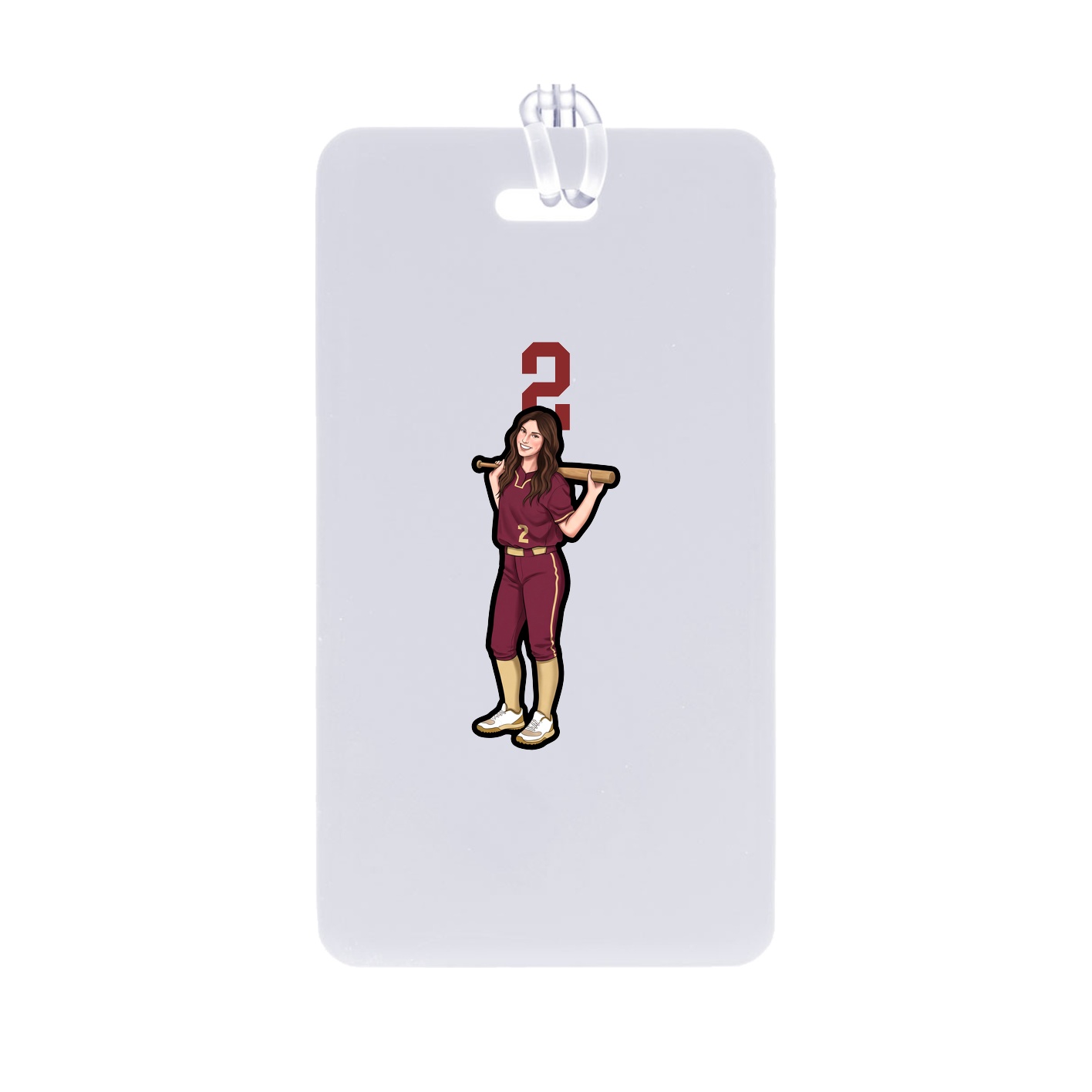 Bag Tag — Number Top in Classic