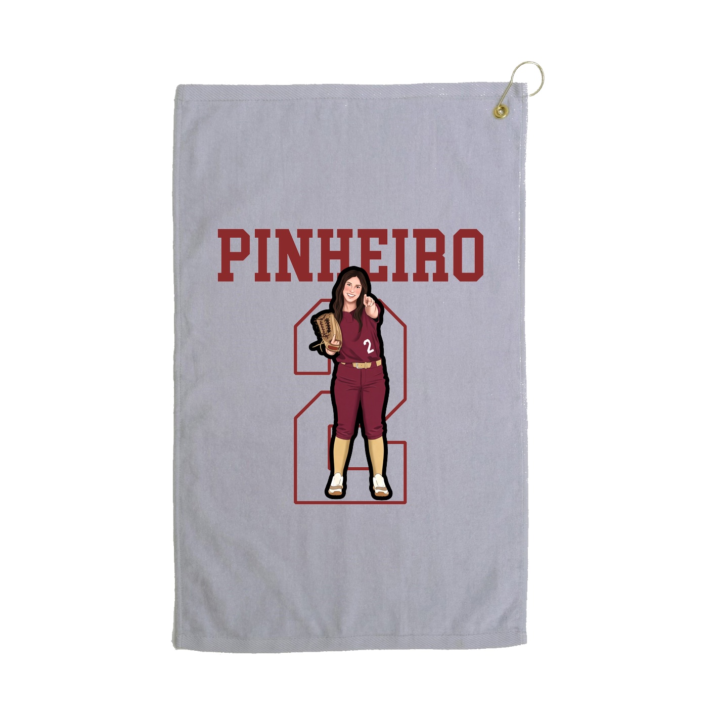 Terry Velour Golf Towel