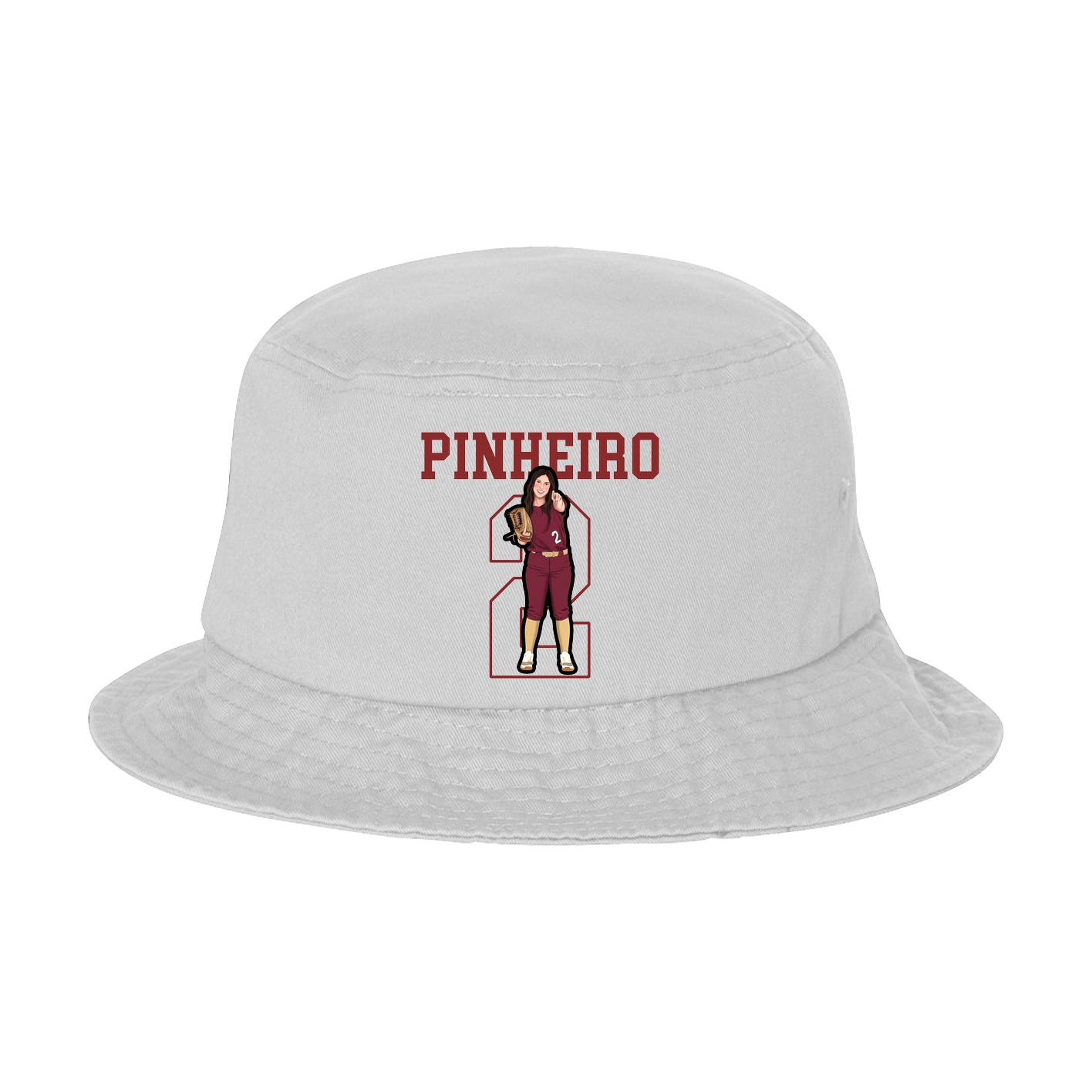 Bucket Cap — Shirsey in White