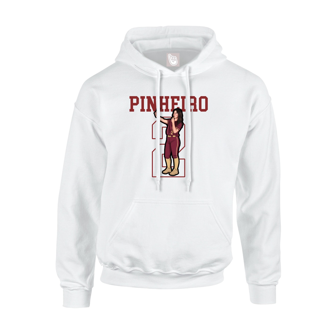 Youth Hoodie — Shirsey in White